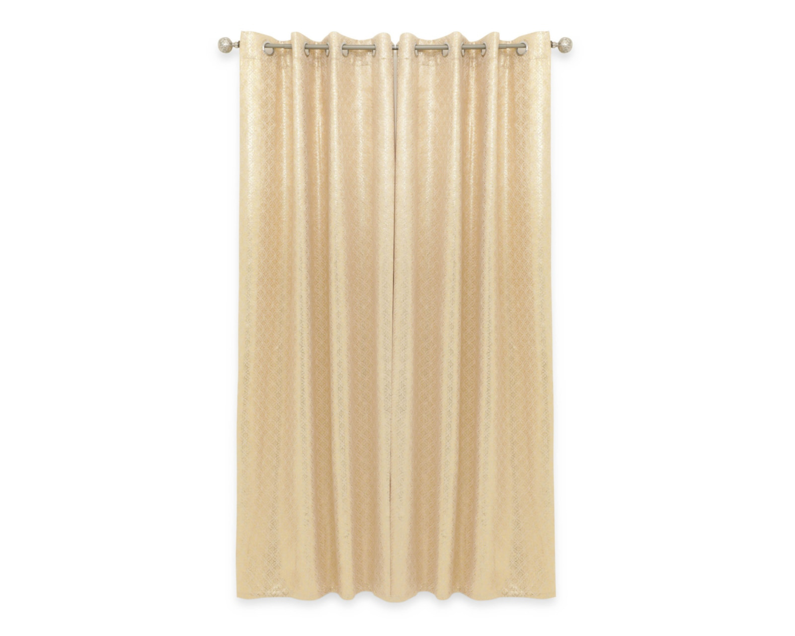 Foto 3 pulgar | Foto 2 | Cortina Blackout Alma 140 x 225 cm Dorado
