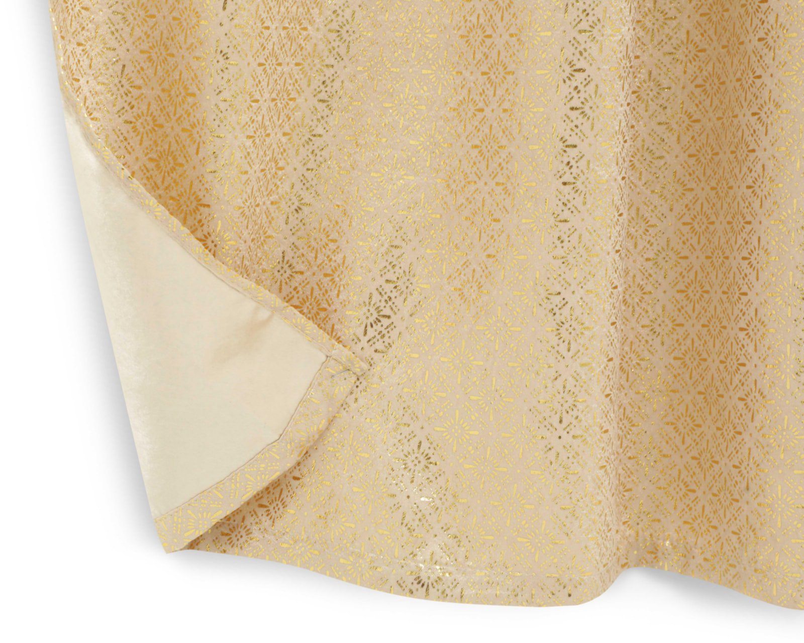 Foto 5 pulgar | Foto 4 | Cortina Blackout Alma 140 x 225 cm Dorado