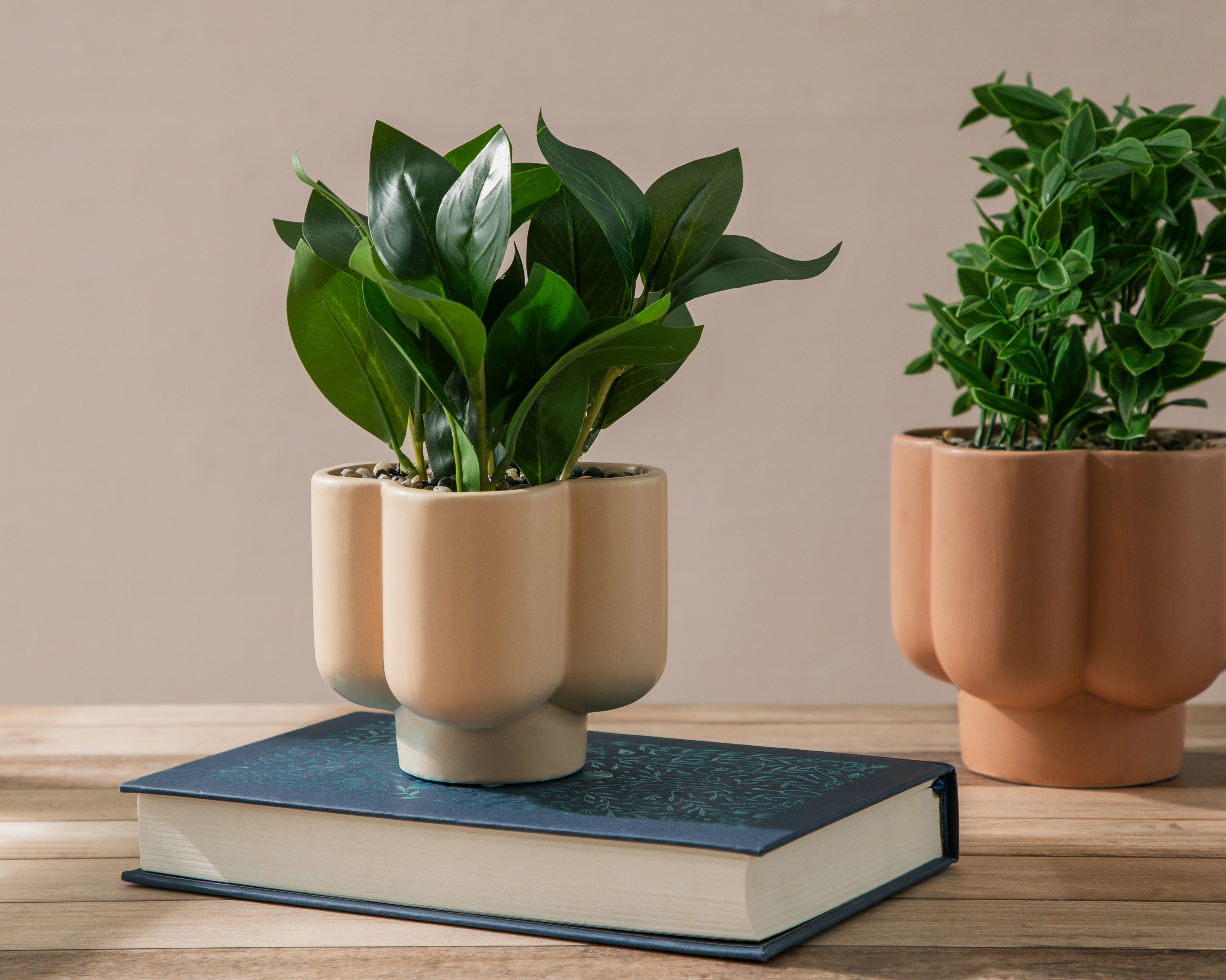 Foto 5 pulgar | Foto 4 | Ciruelo Artificial con Maceta Starhaus 22.5 cm