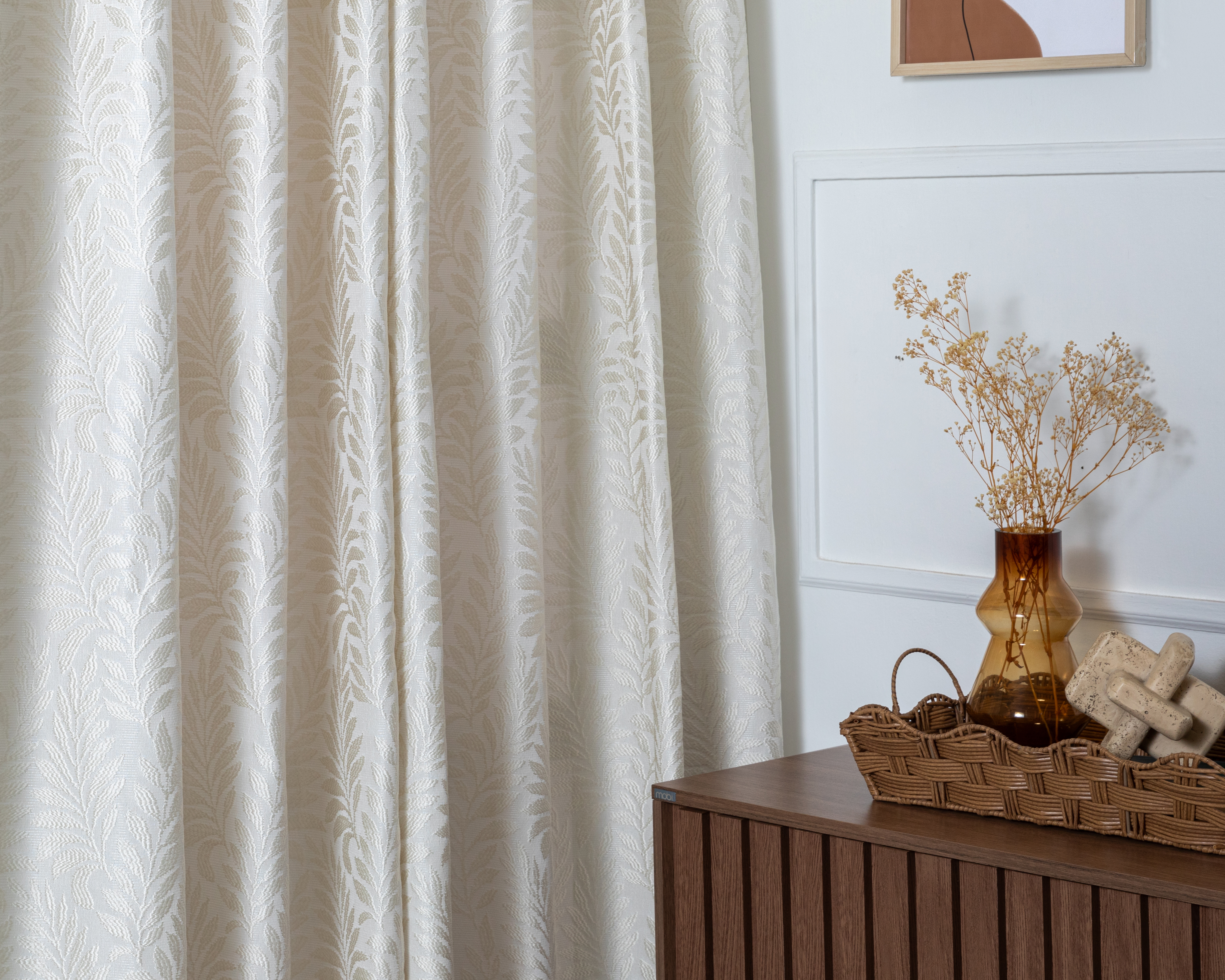 Foto 1 | Foto 1 | Cortina Alessia 140 x 225 cm Beige