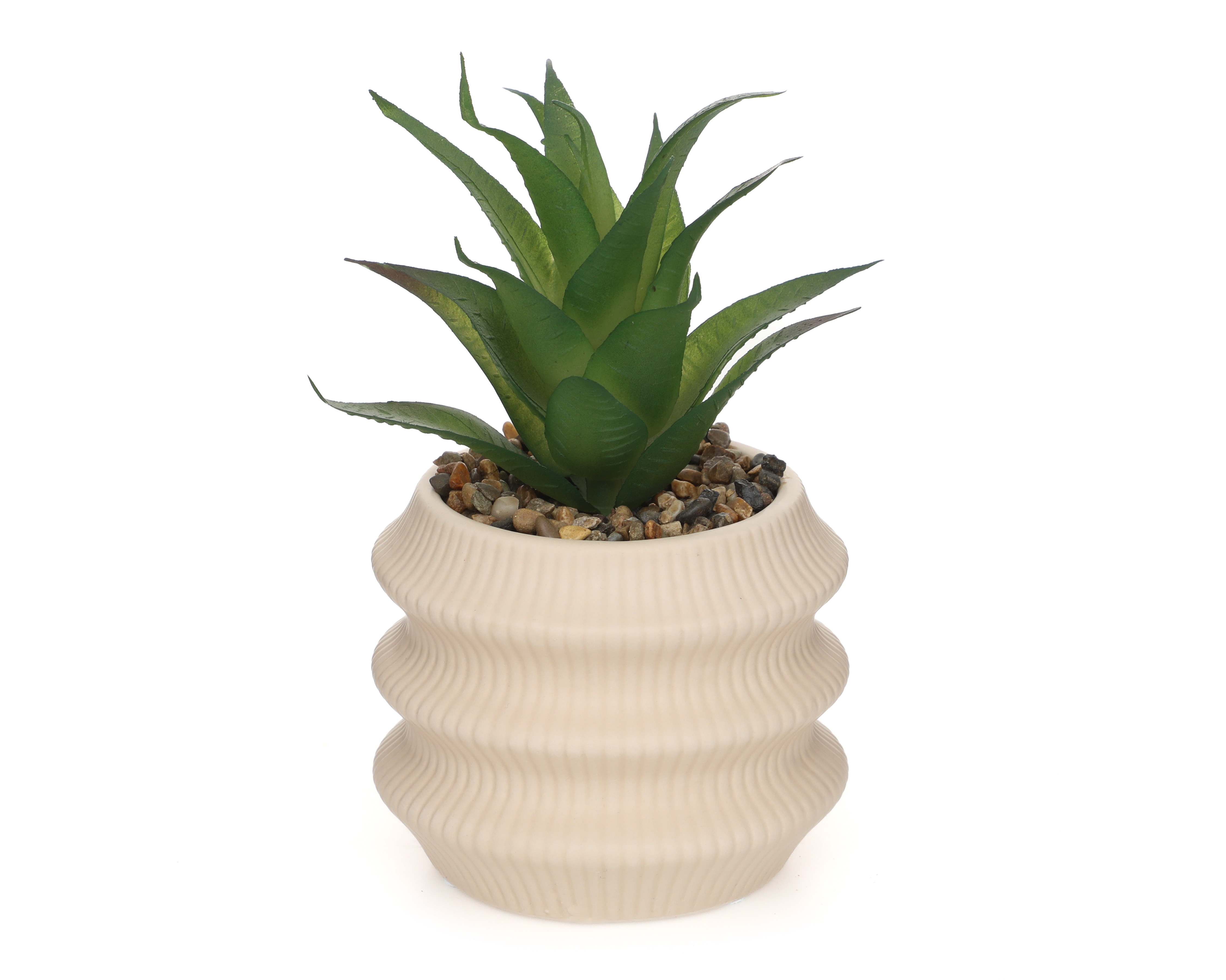 Foto 3 pulgar | Foto 2 | Suculenta Artificial con Maceta Starhaus 18 cm