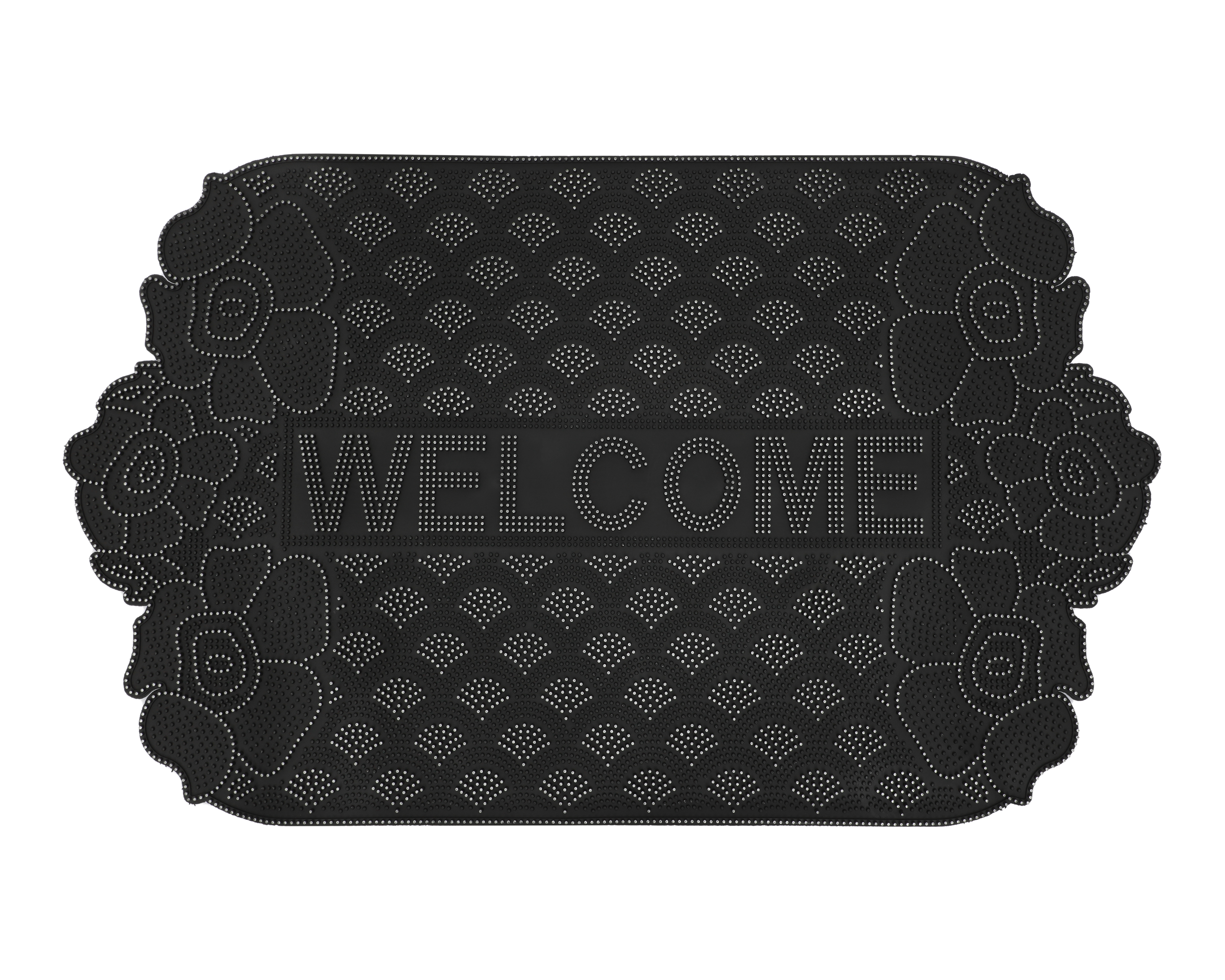 Foto 4 pulgar | Foto 3 | Tapete Flowers Welcome 45 x 75 cm