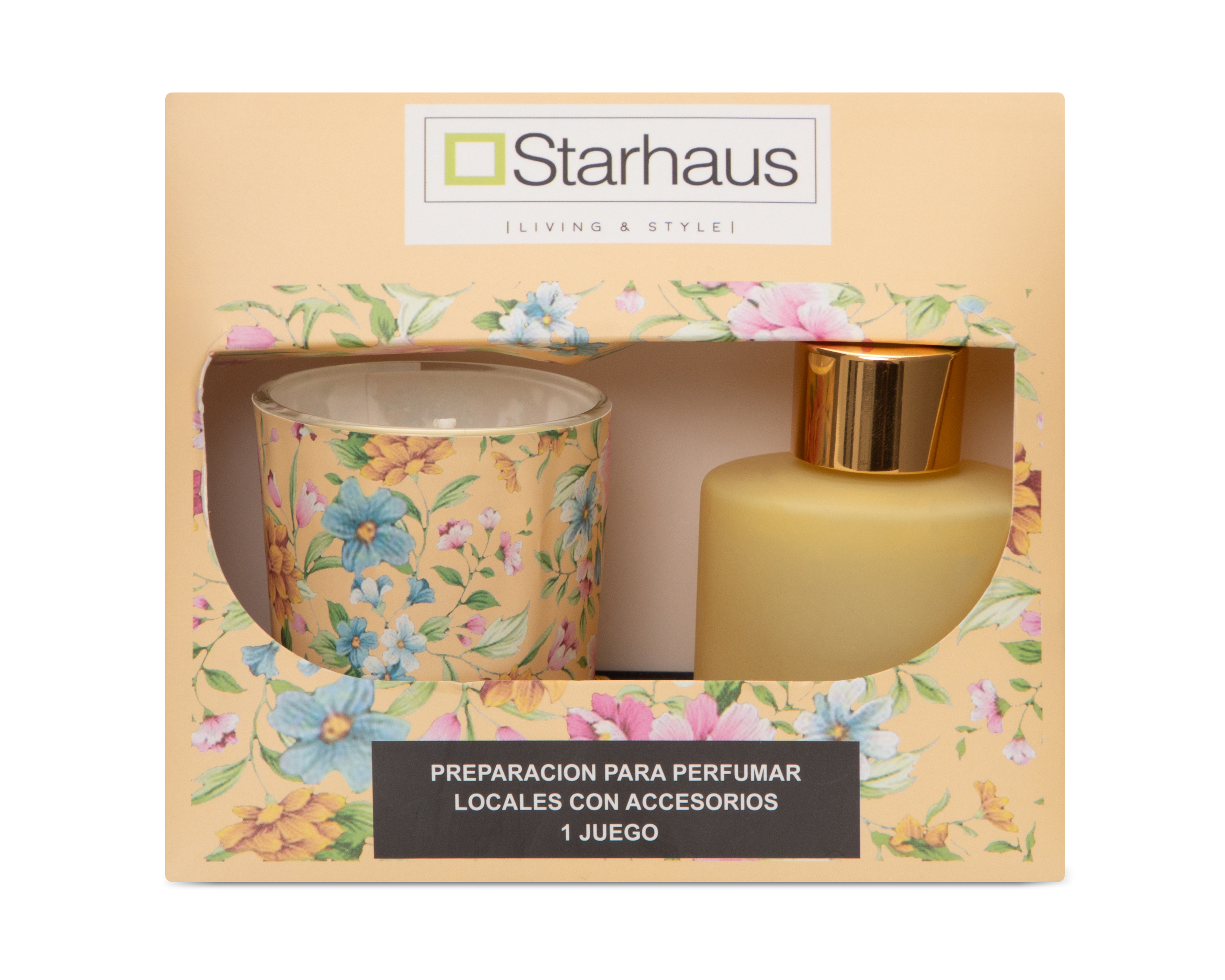 Foto 5 pulgar | Foto 4 | Set de Vela y Difusor Aromático Starhaus 2 Piezas