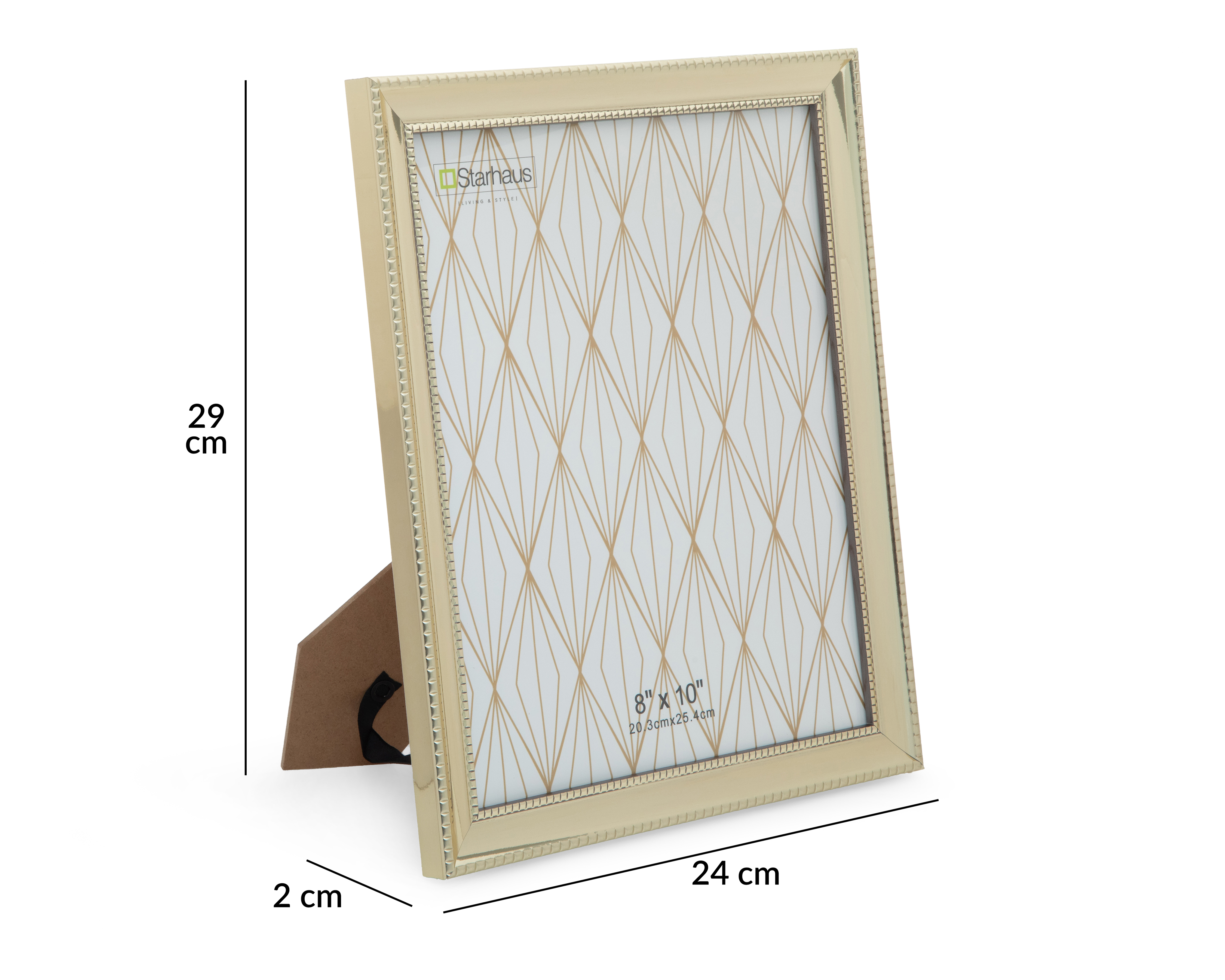 Foto 5 | Foto 5 | Portarretrato de Madera Starhaus 8 x 10 Pulgadas