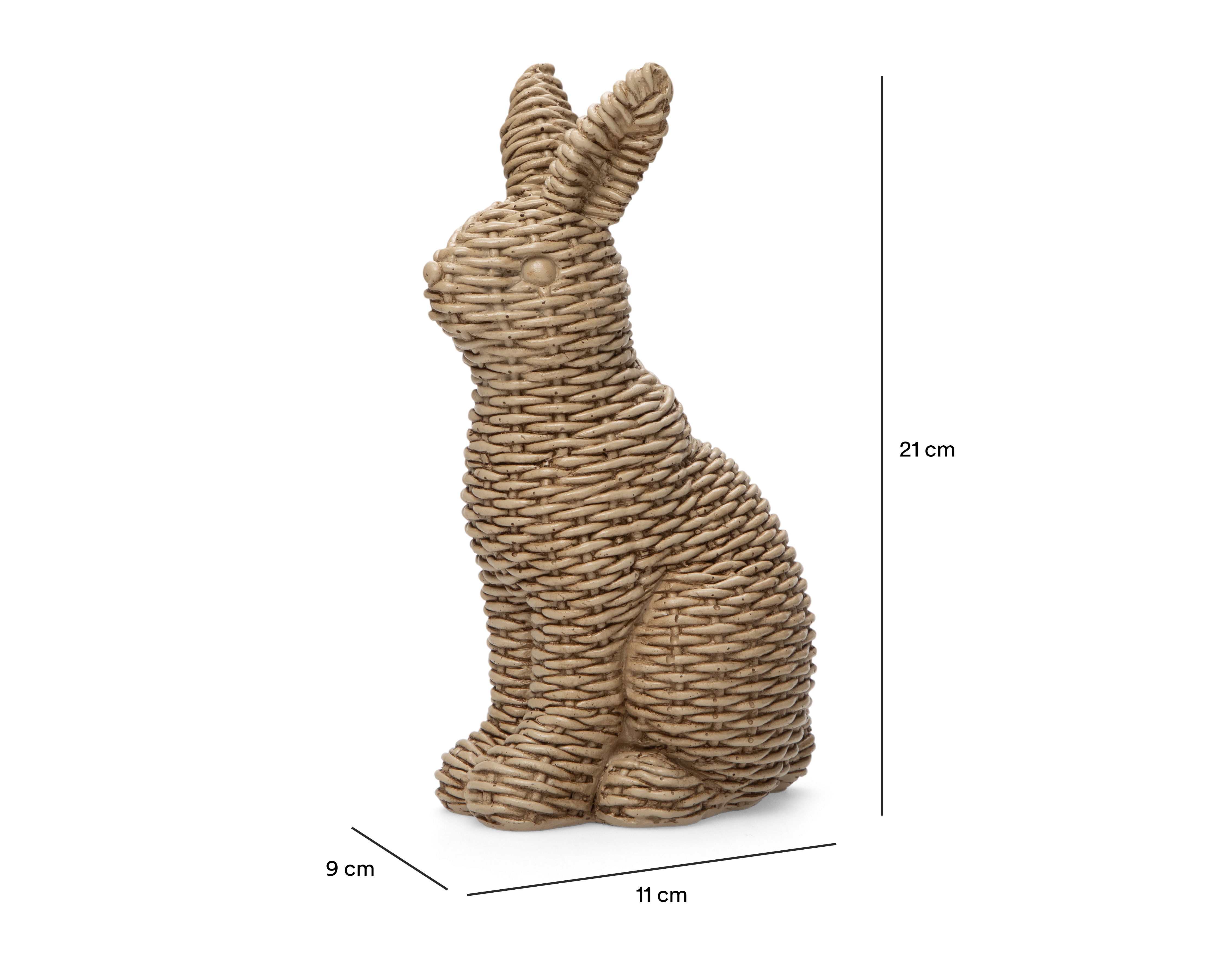 Foto 7 pulgar | Foto 6 | Figura Decorativa de Conejo Nary A de Resina