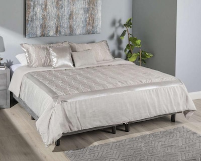 Foto 1 | Foto 1 | Edredón Starhaus King Size Aurora Gris 5 Piezas