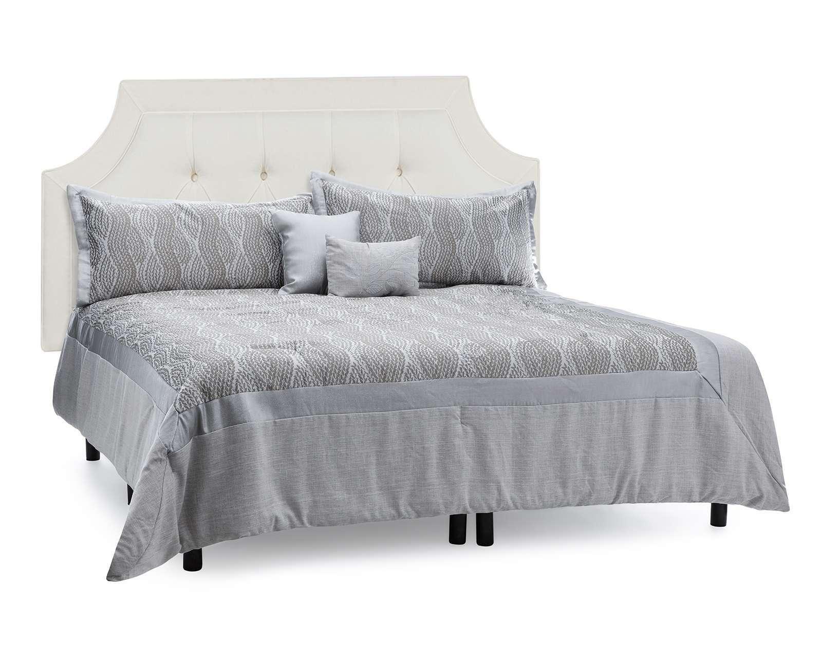 Foto 4 pulgar | Foto 3 | Edredón Starhaus King Size Aurora Gris 5 Piezas