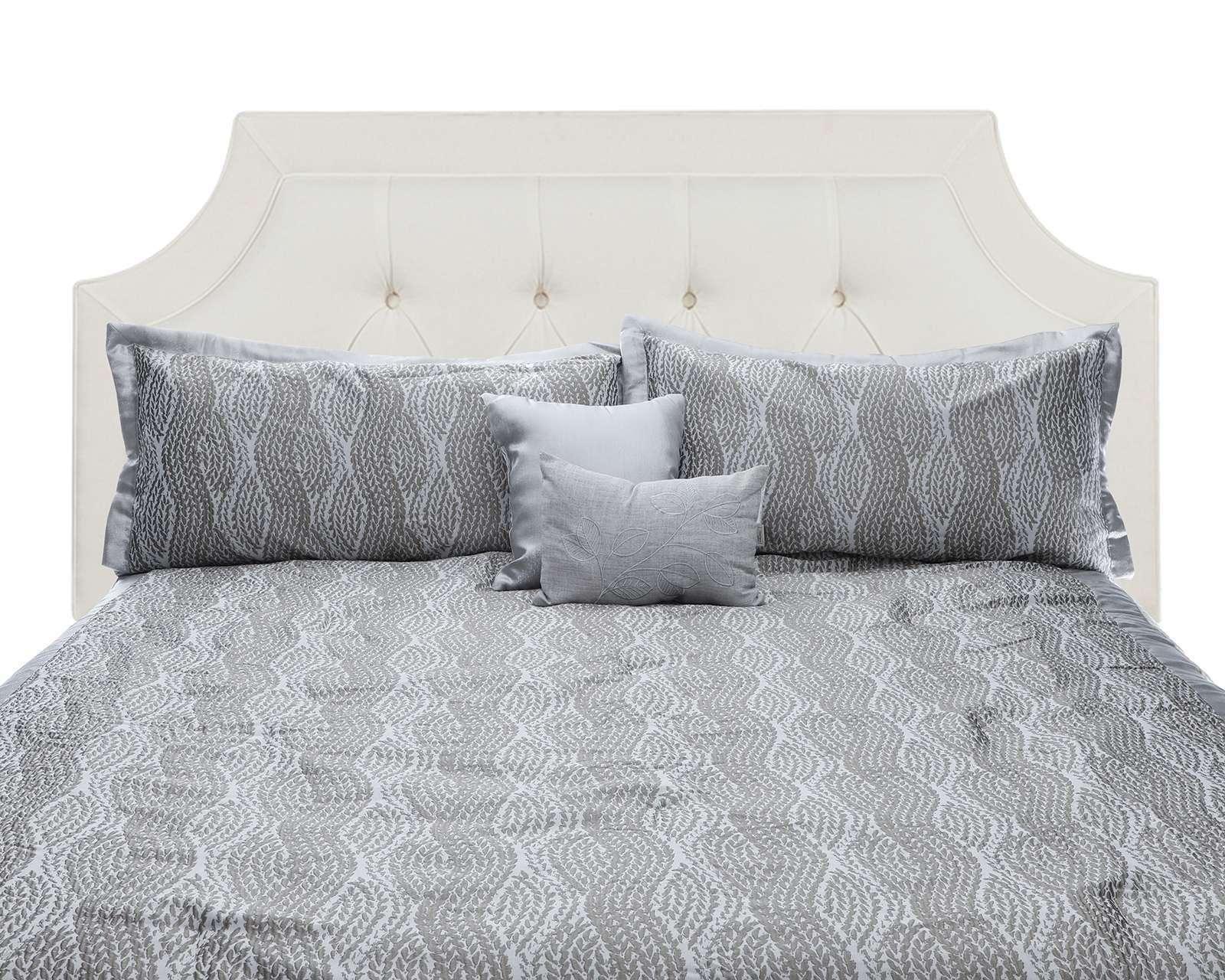 Foto 5 pulgar | Foto 4 | Edredón Starhaus King Size Aurora Gris 5 Piezas