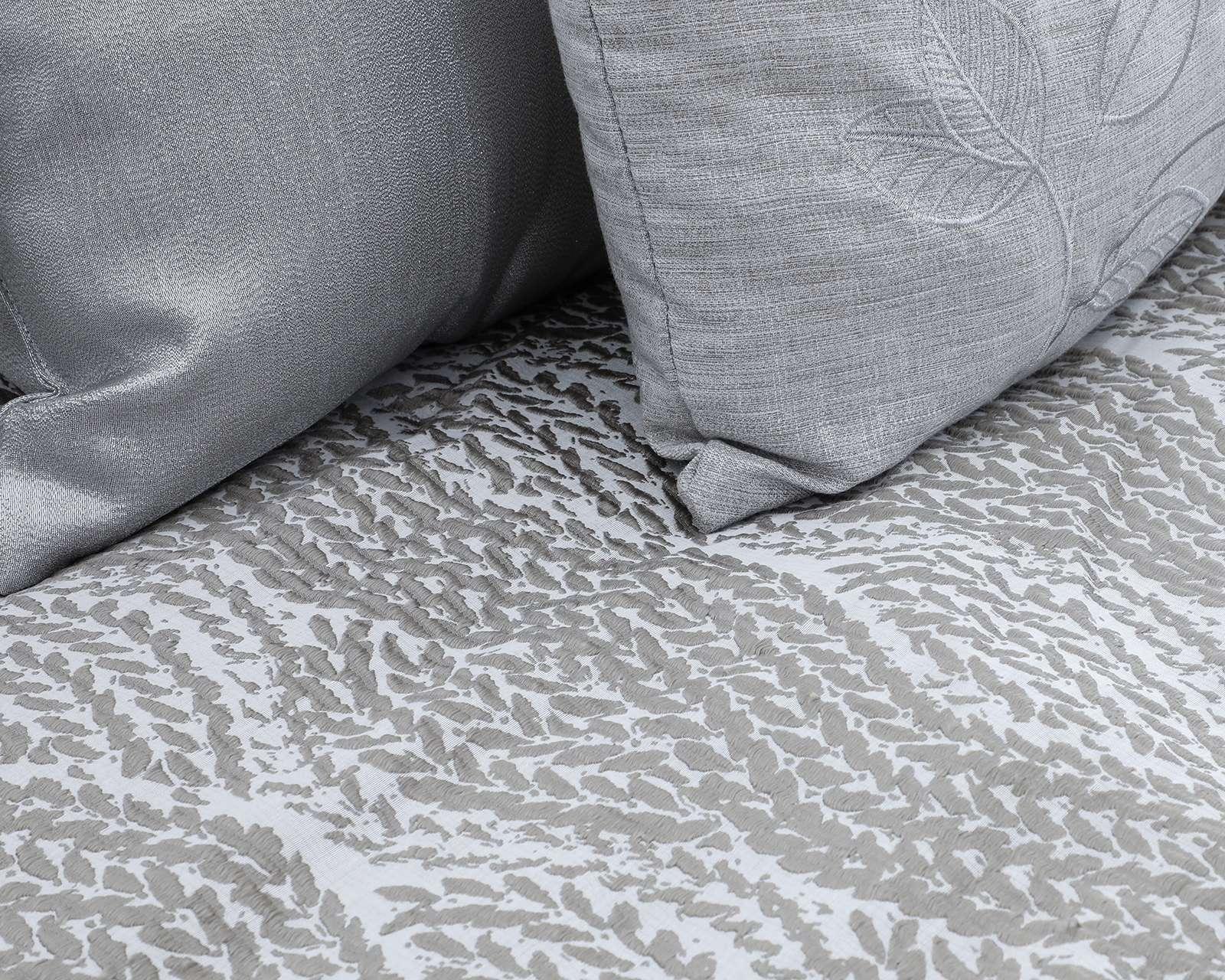 Foto 6 pulgar | Foto 5 | Edredón Starhaus King Size Aurora Gris 5 Piezas