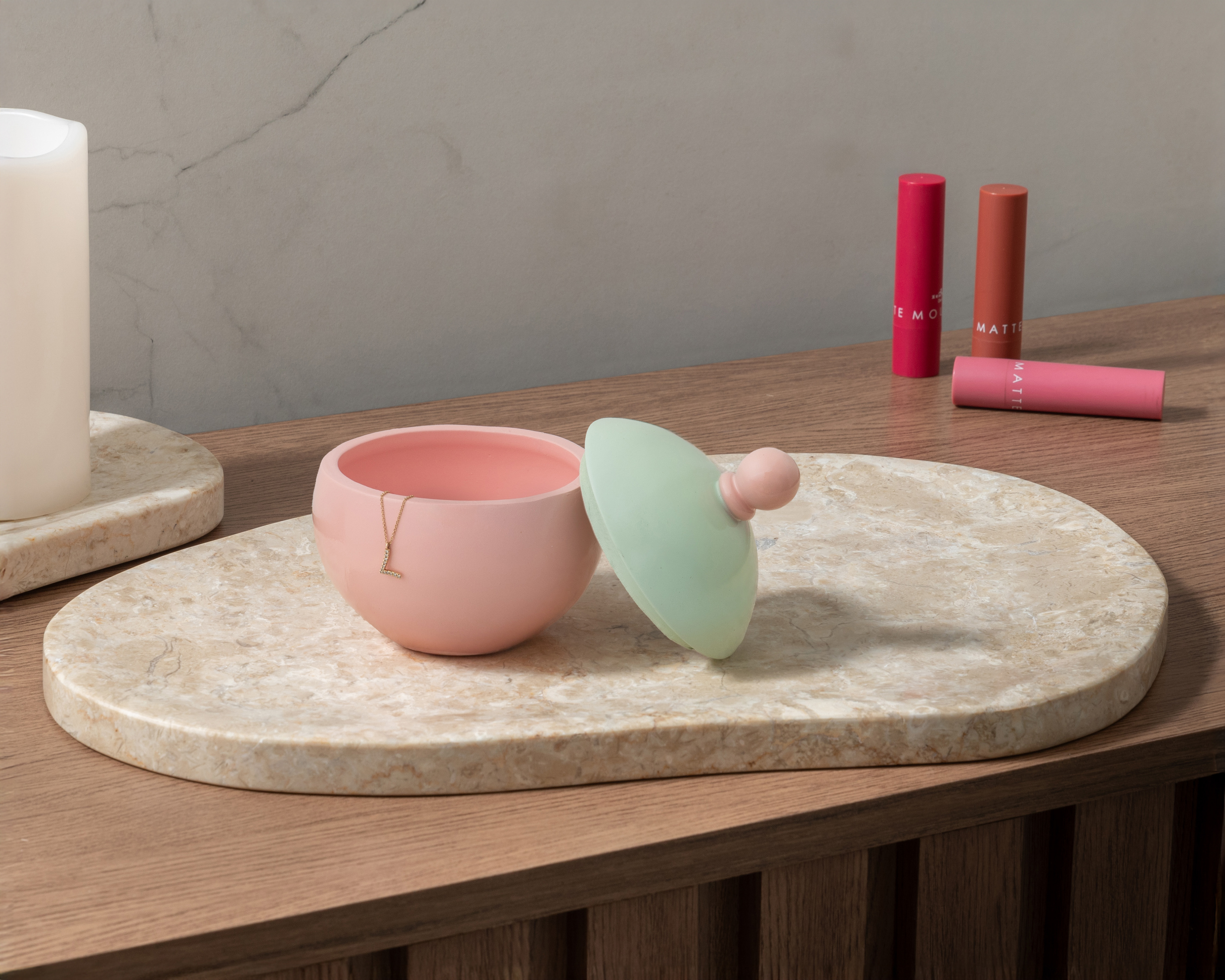 Foto 4 | Foto 4 | Joyero de Cerámica Starhaus Rosa