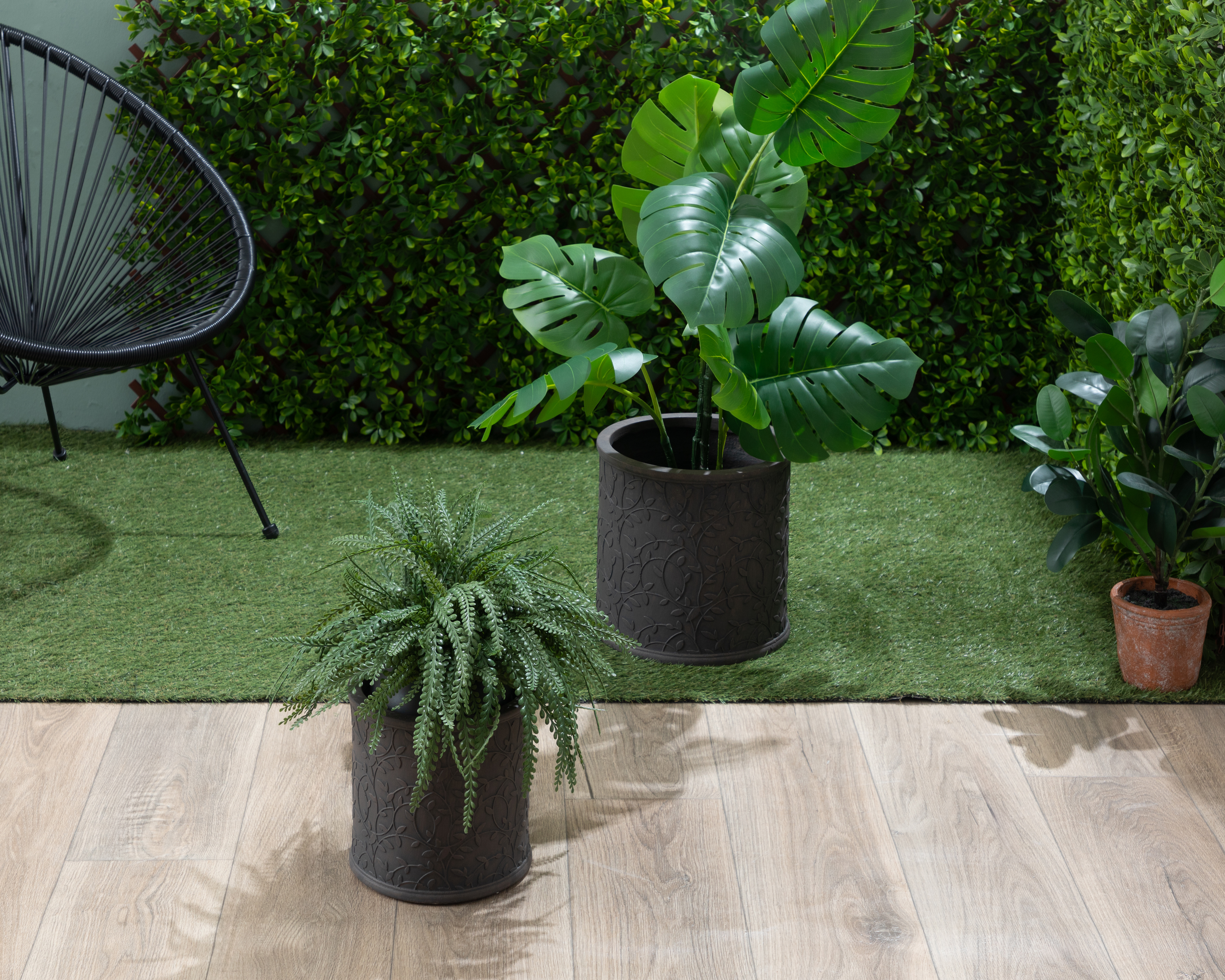 Foto 4 | Foto 4 | Maceta de Cemento Starhaus 23 cm