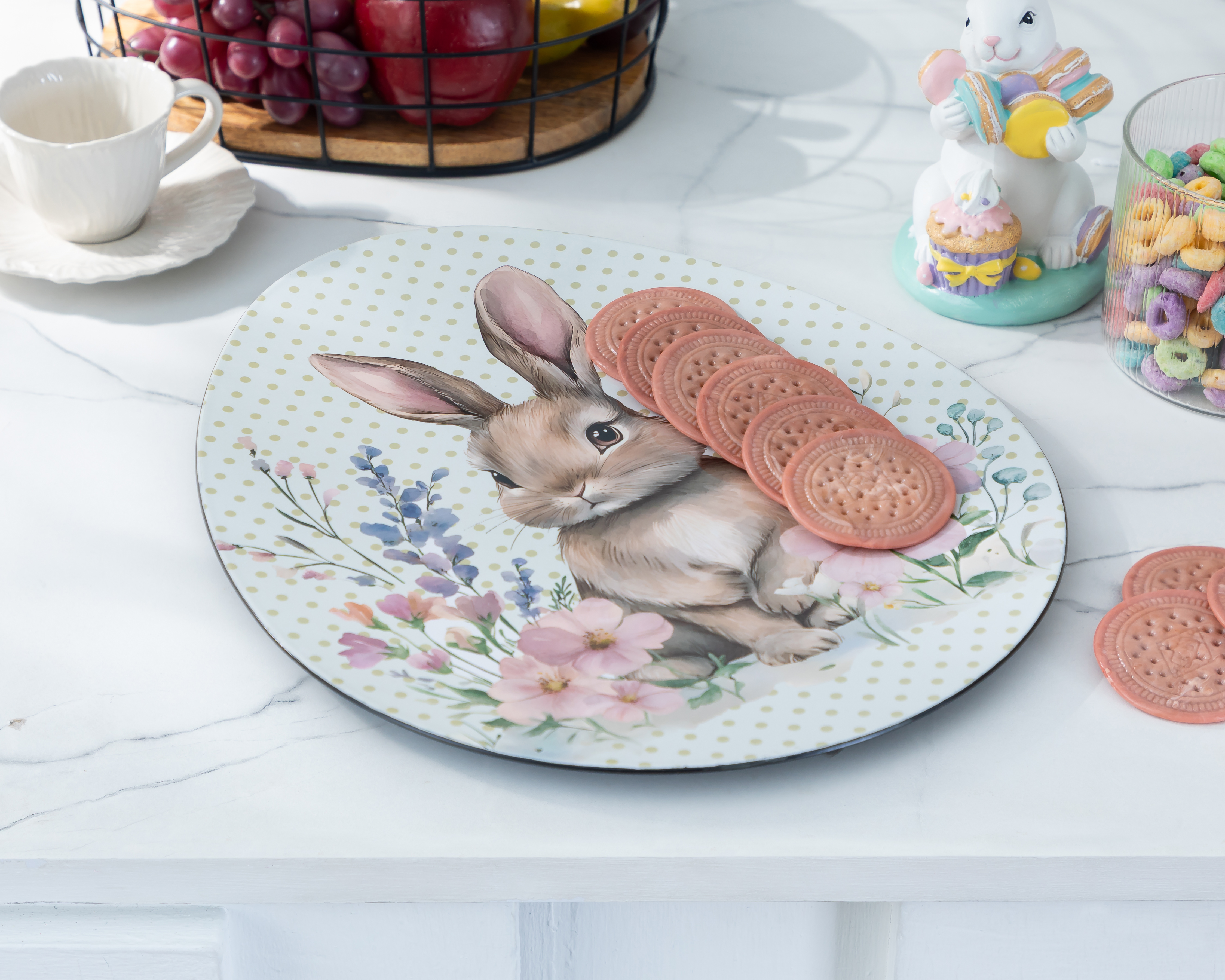 Foto 4 | Foto 4 | Plato Plano de Plástico Multicolor