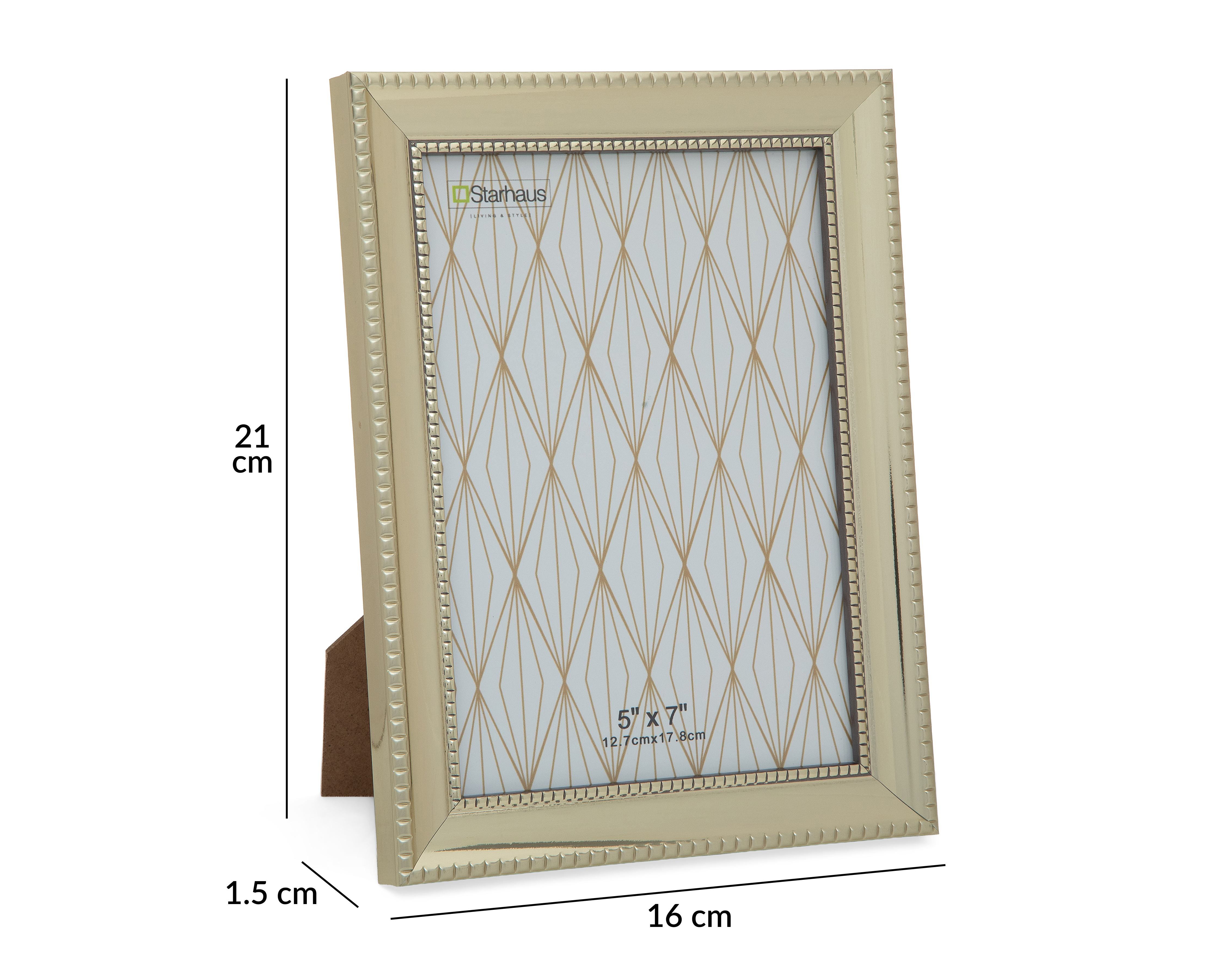 Foto 6 pulgar | Foto 5 | Portarretrato de Madera Starhaus 5 x 7 Pulgadas