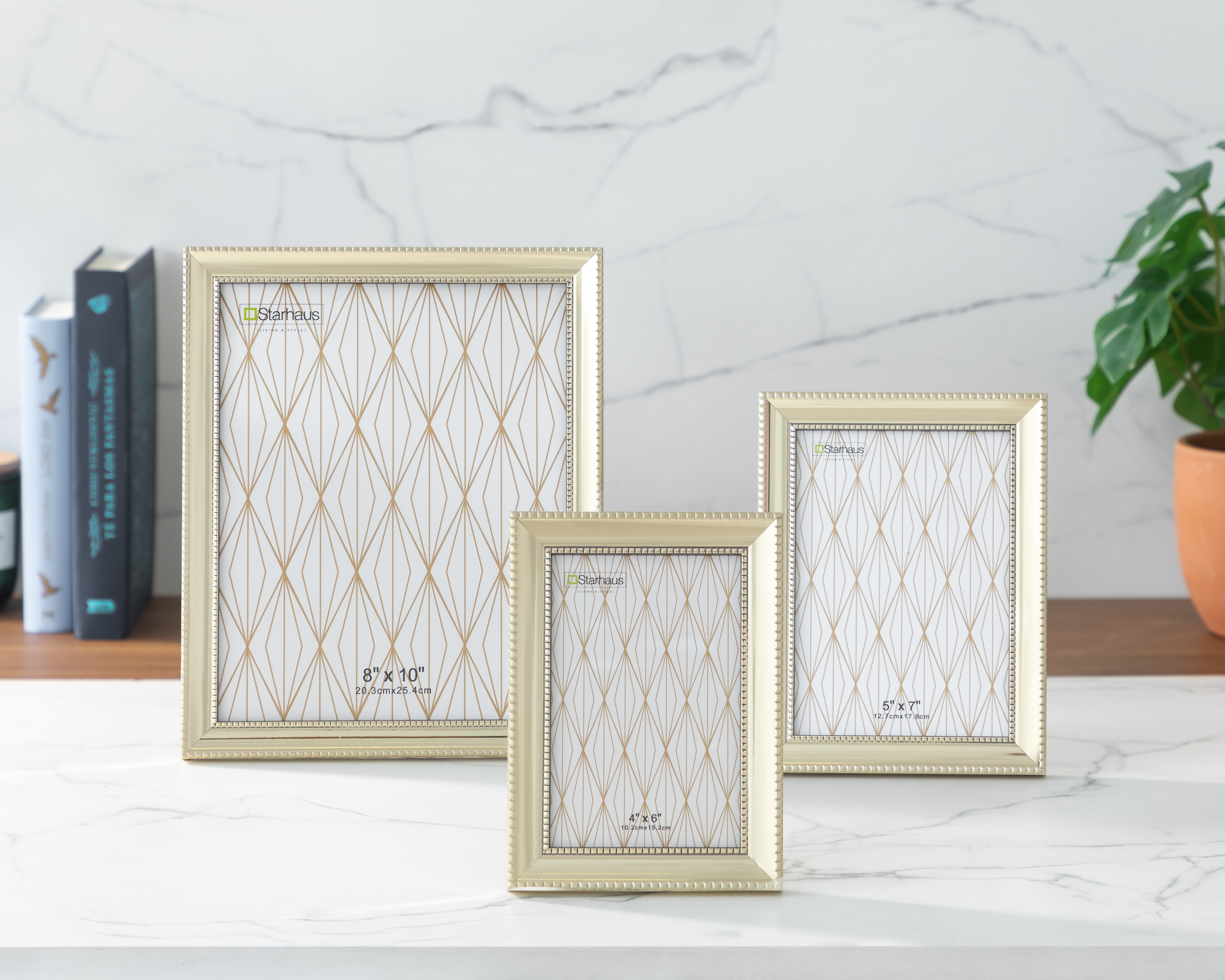 Foto 4 | Foto 4 | Portarretrato de Madera Starhaus 4 x 6 Pulgadas