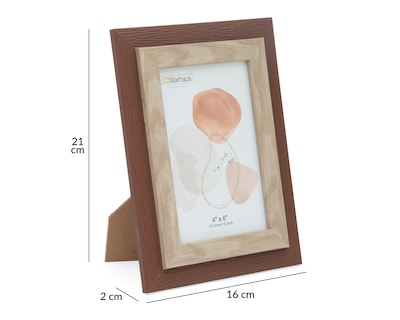 Foto 5 | Foto 5 | Portarretrato de Poliestireno Starhaus 4 x 6 Pulgadas