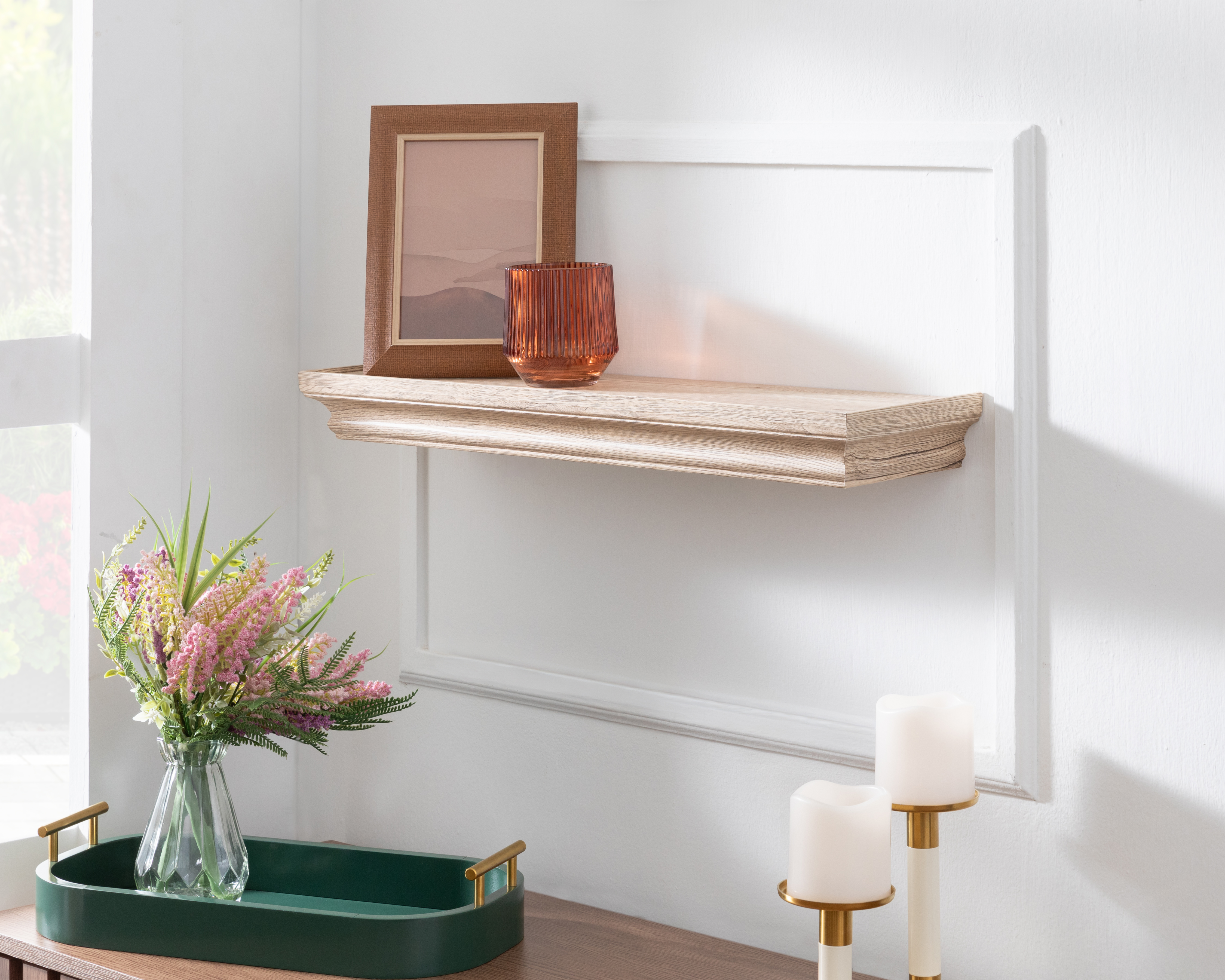 Foto 2 pulgar | Foto 1 | Repisa de Madera Starhaus