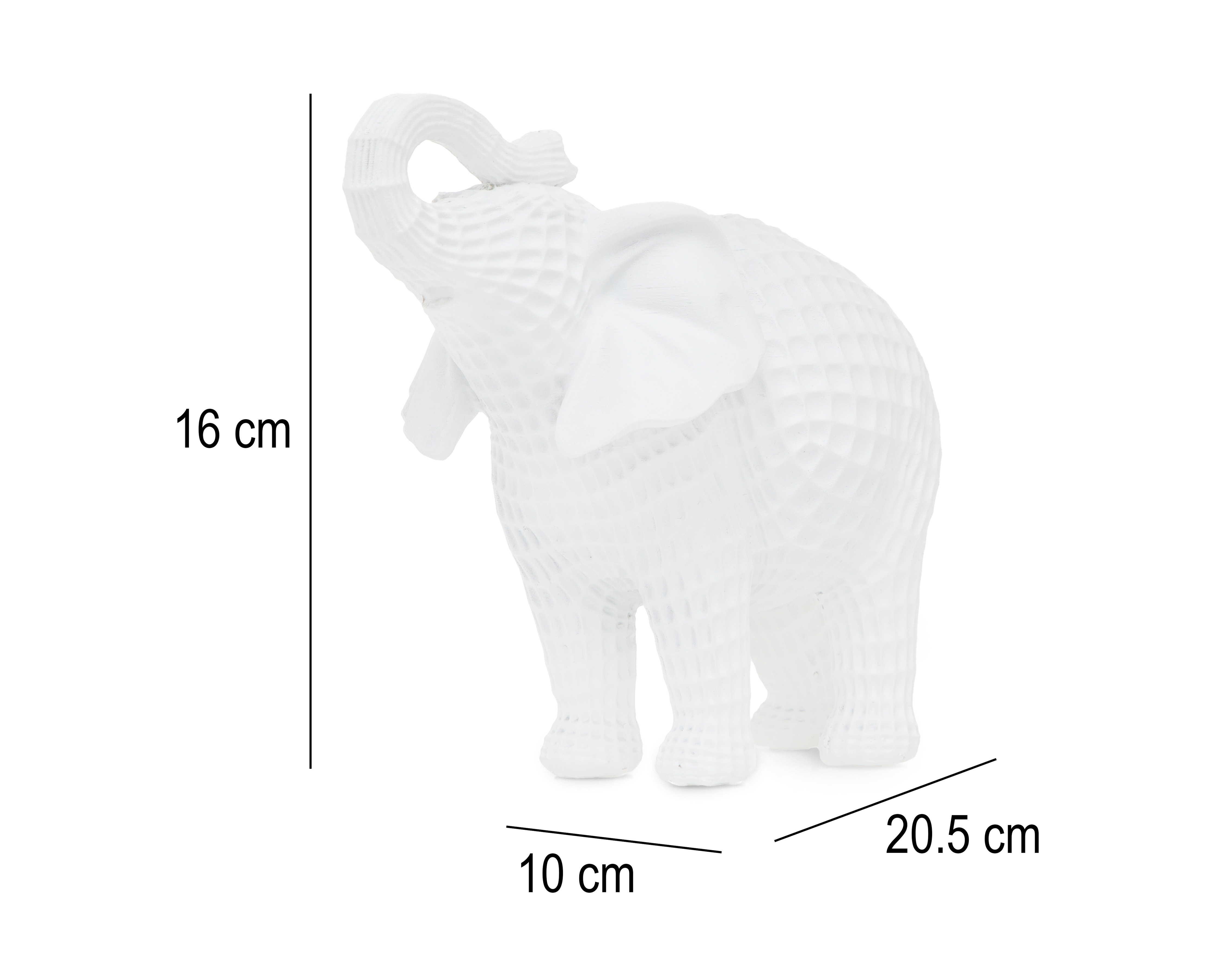 Foto 7 pulgar | Foto 6 | Escultura de Elefante Luisa de Poliresina