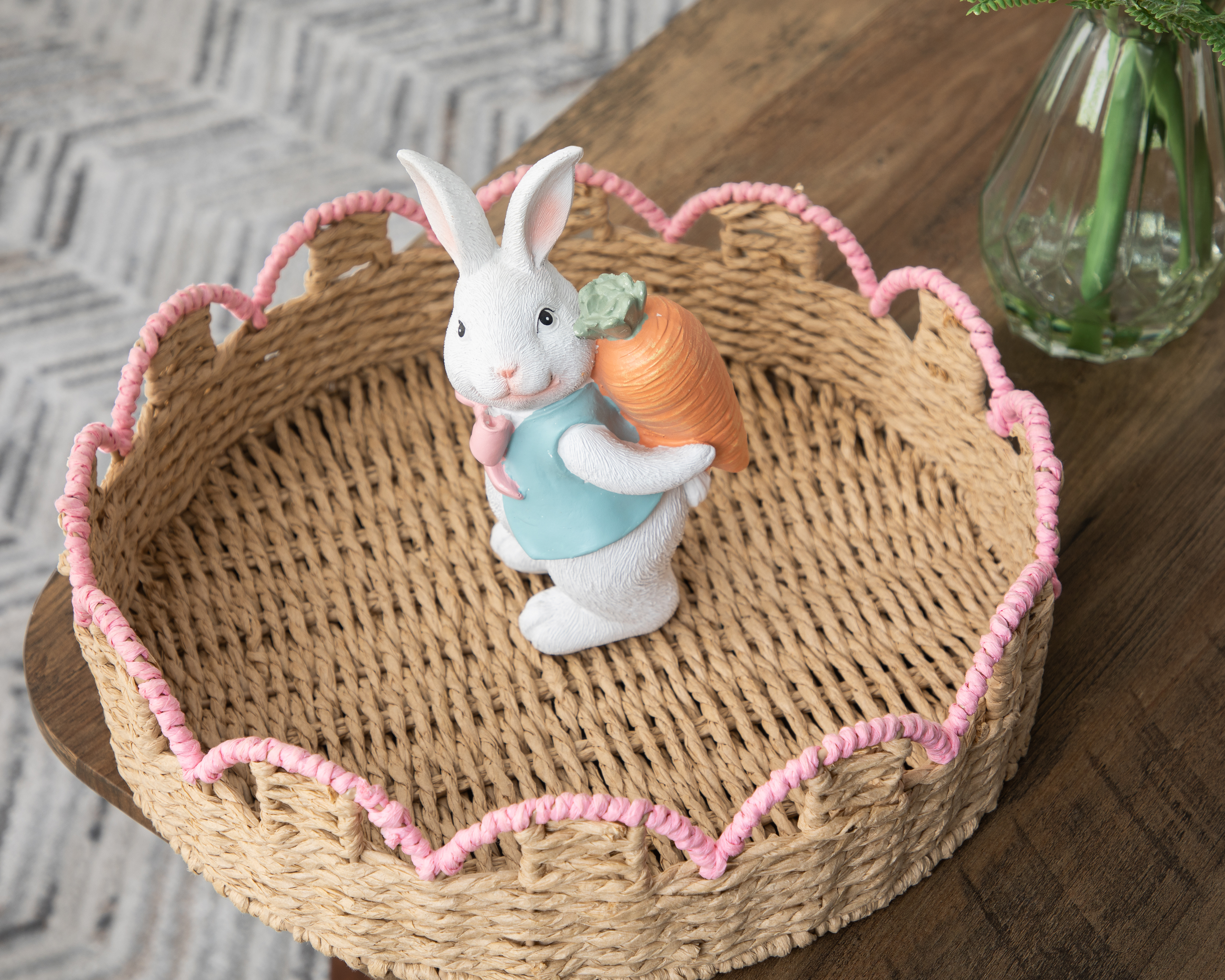 Foto 6 pulgar | Foto 5 | Figura Decorativa de Conejo de Pascua Totto de Poliresina