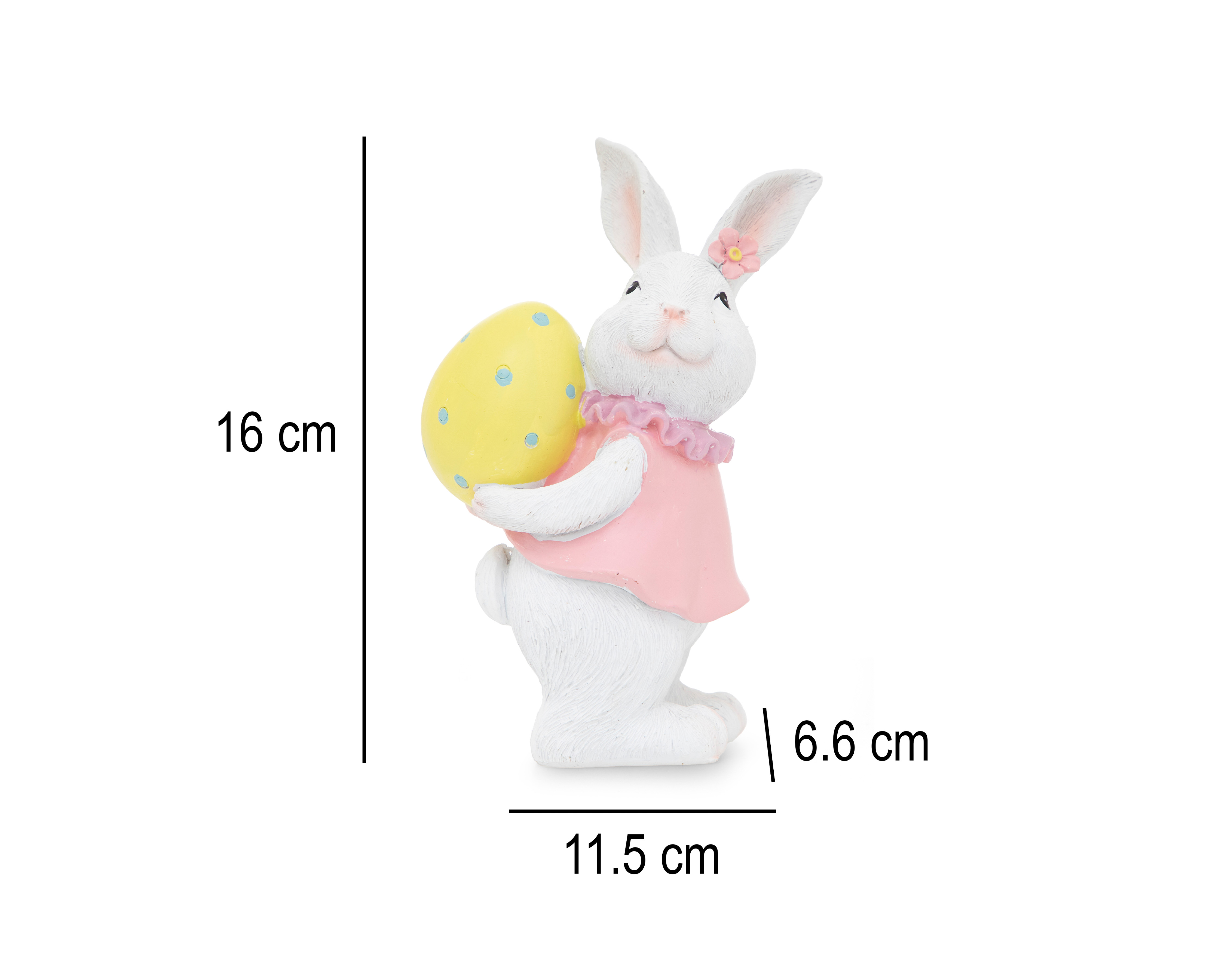 Foto 6 | Foto 6 | Figura Decorativa de Conejo de Pascua Lettys de Poliresina