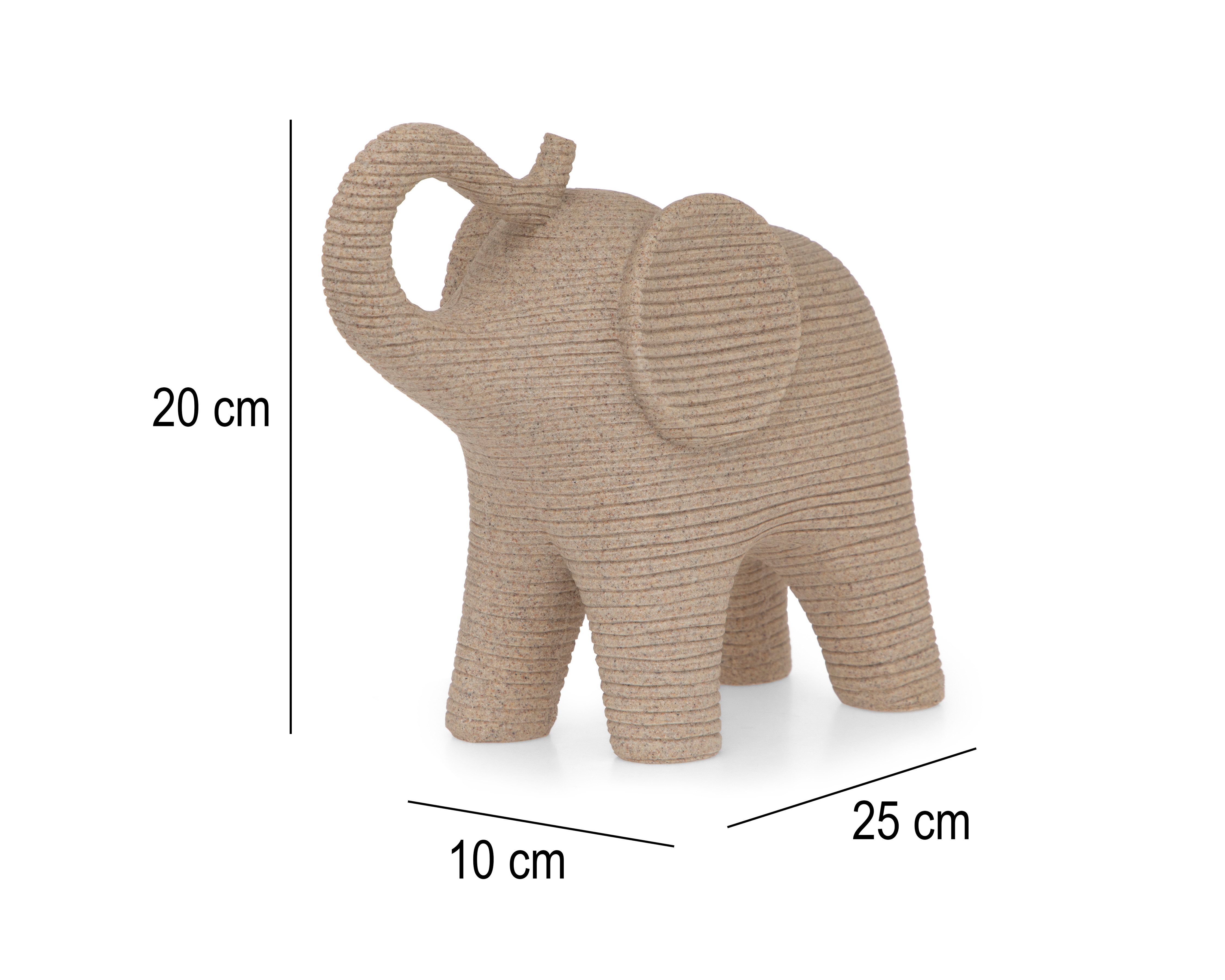 Foto 7 pulgar | Foto 6 | Escultura de Elefante Leo de Poliresina