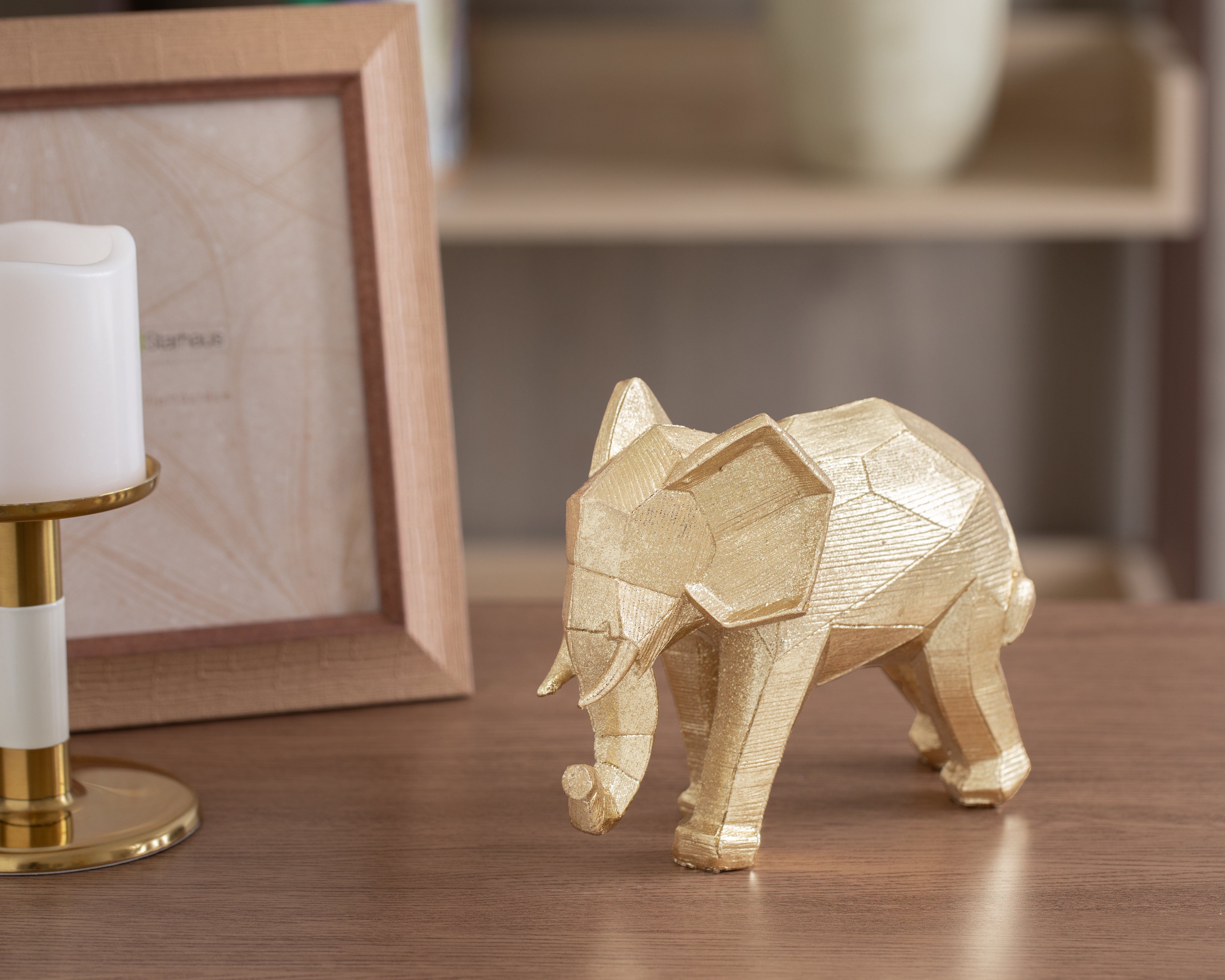 Foto 6 pulgar | Foto 5 | Escultura de Elefante Luis de Poliresina