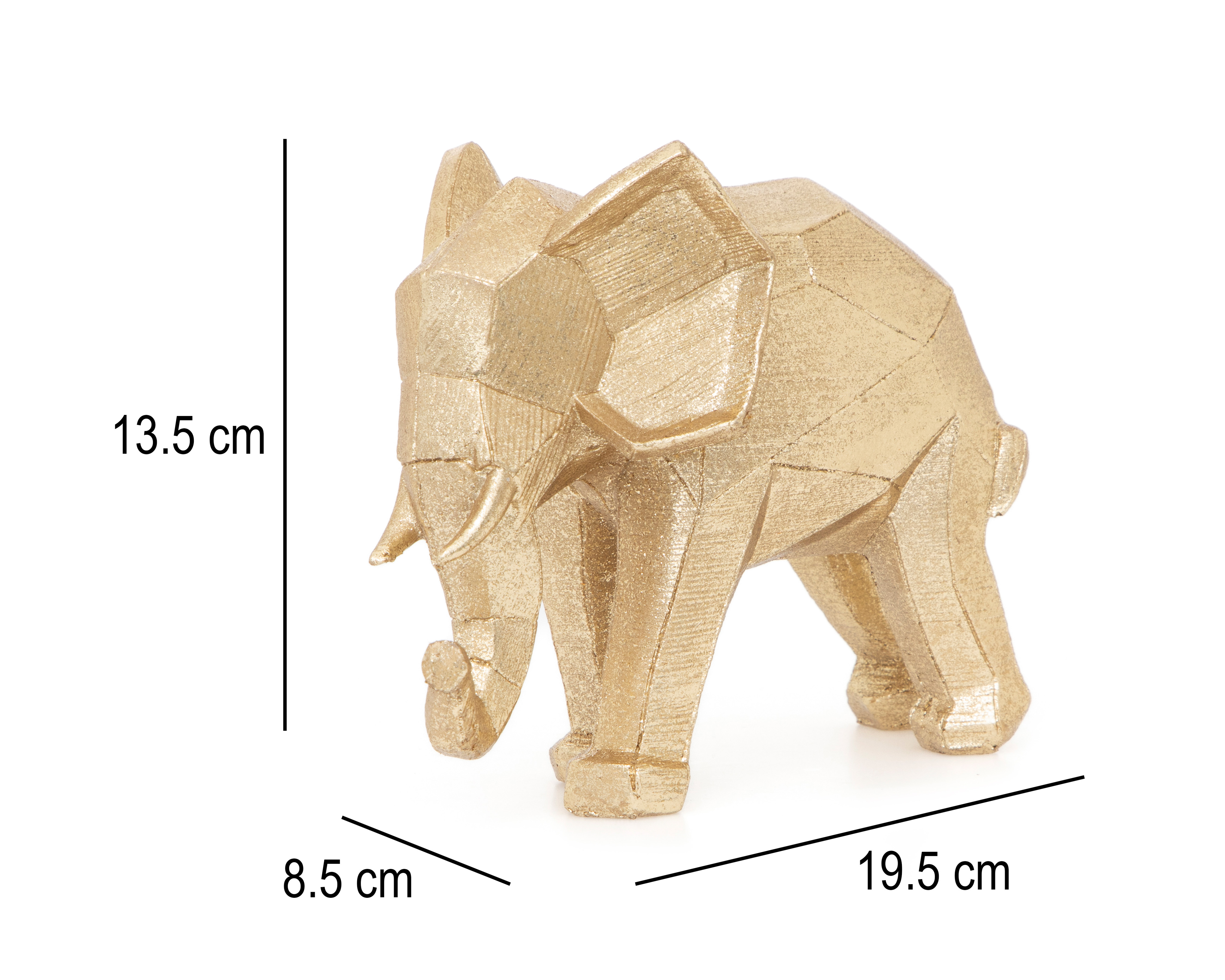 Foto 7 pulgar | Foto 6 | Escultura de Elefante Luis de Poliresina