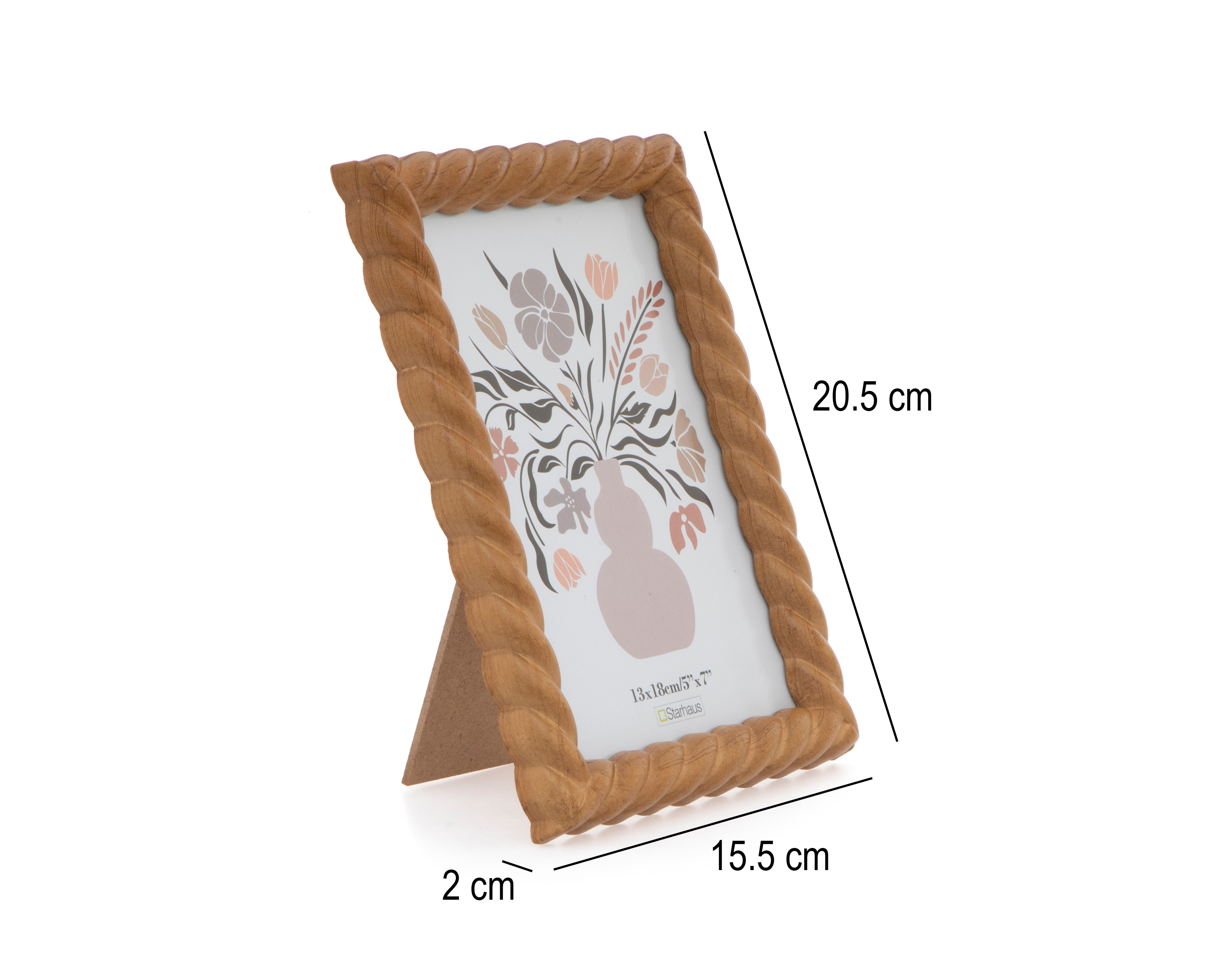 Foto 5 | Foto 5 | Portarretrato de Madera Starhaus 5 x 7 Pulgadas