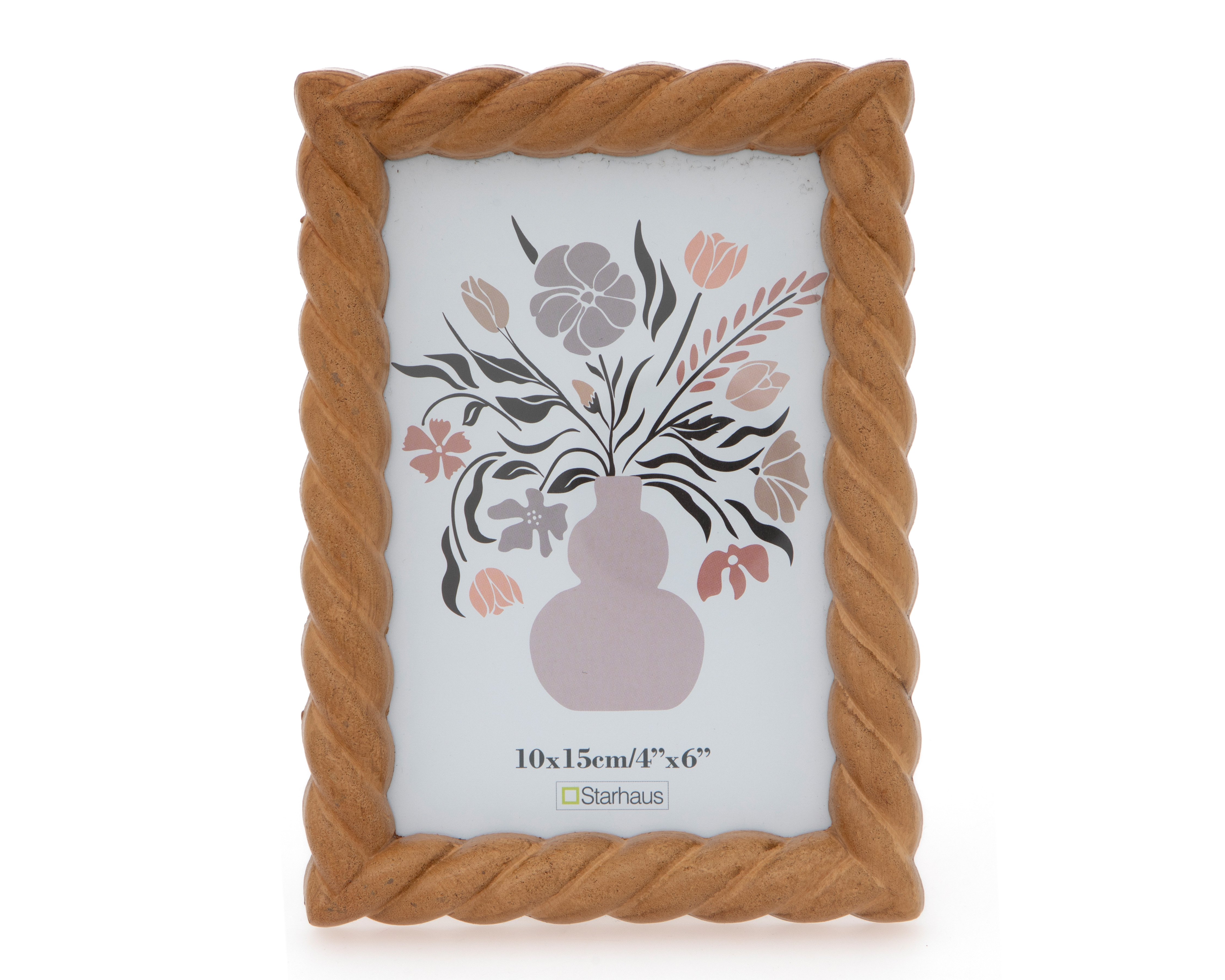 Foto 2 pulgar | Foto 1 | Portarretrato de Madera Starhaus 4 x 6 Pulgadas