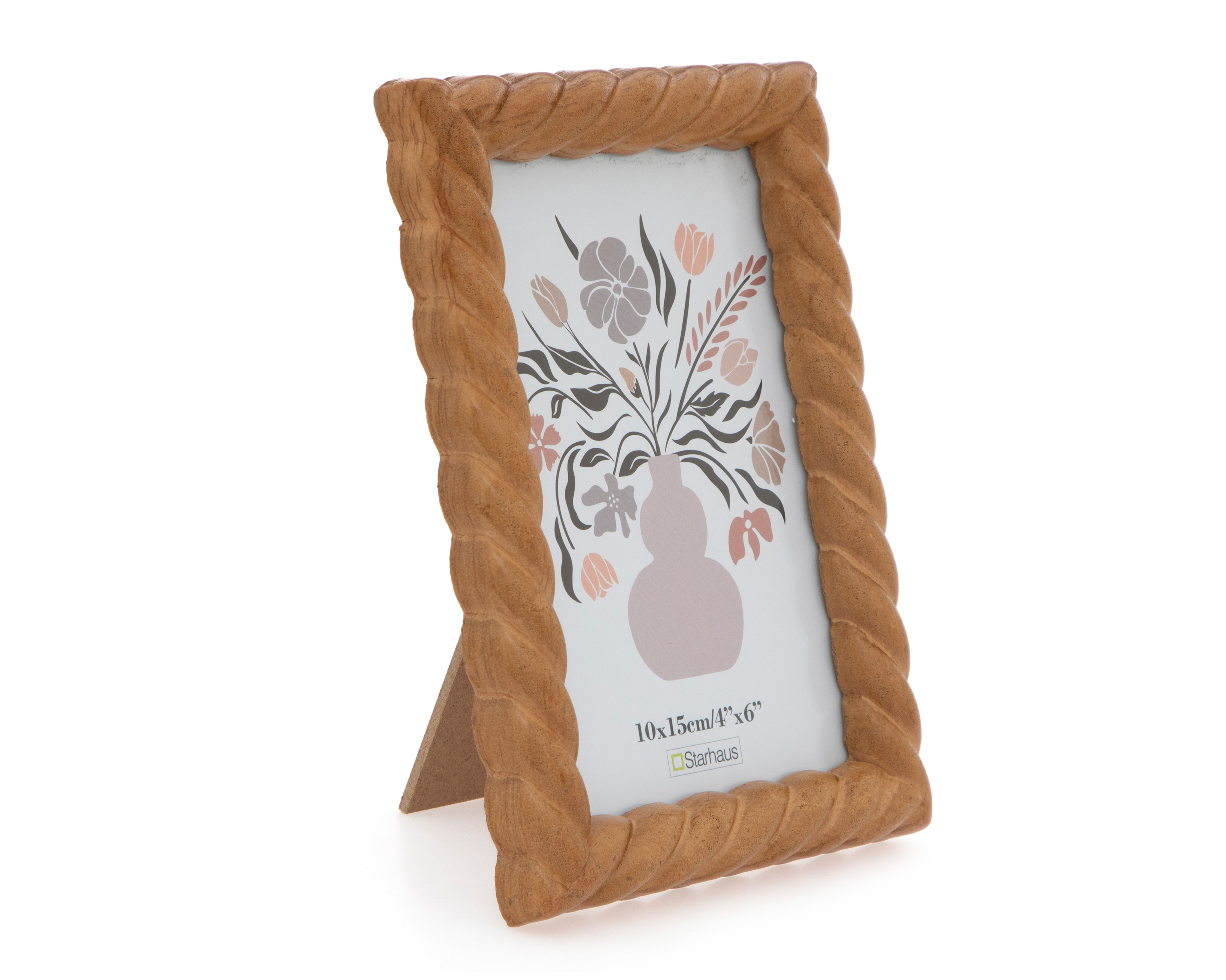 Foto 3 pulgar | Foto 2 | Portarretrato de Madera Starhaus 4 x 6 Pulgadas