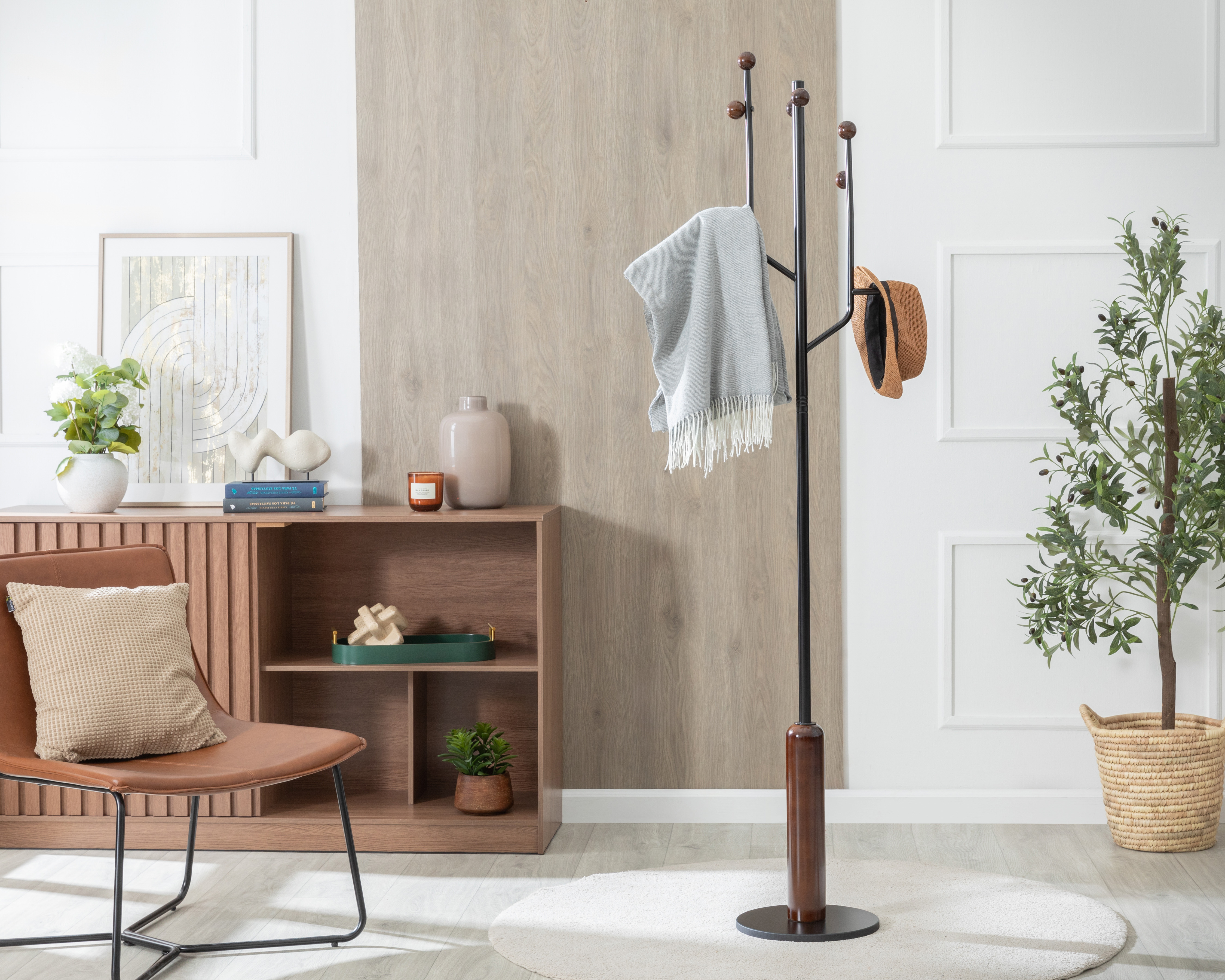 Perchero de Metal Starhaus Negro