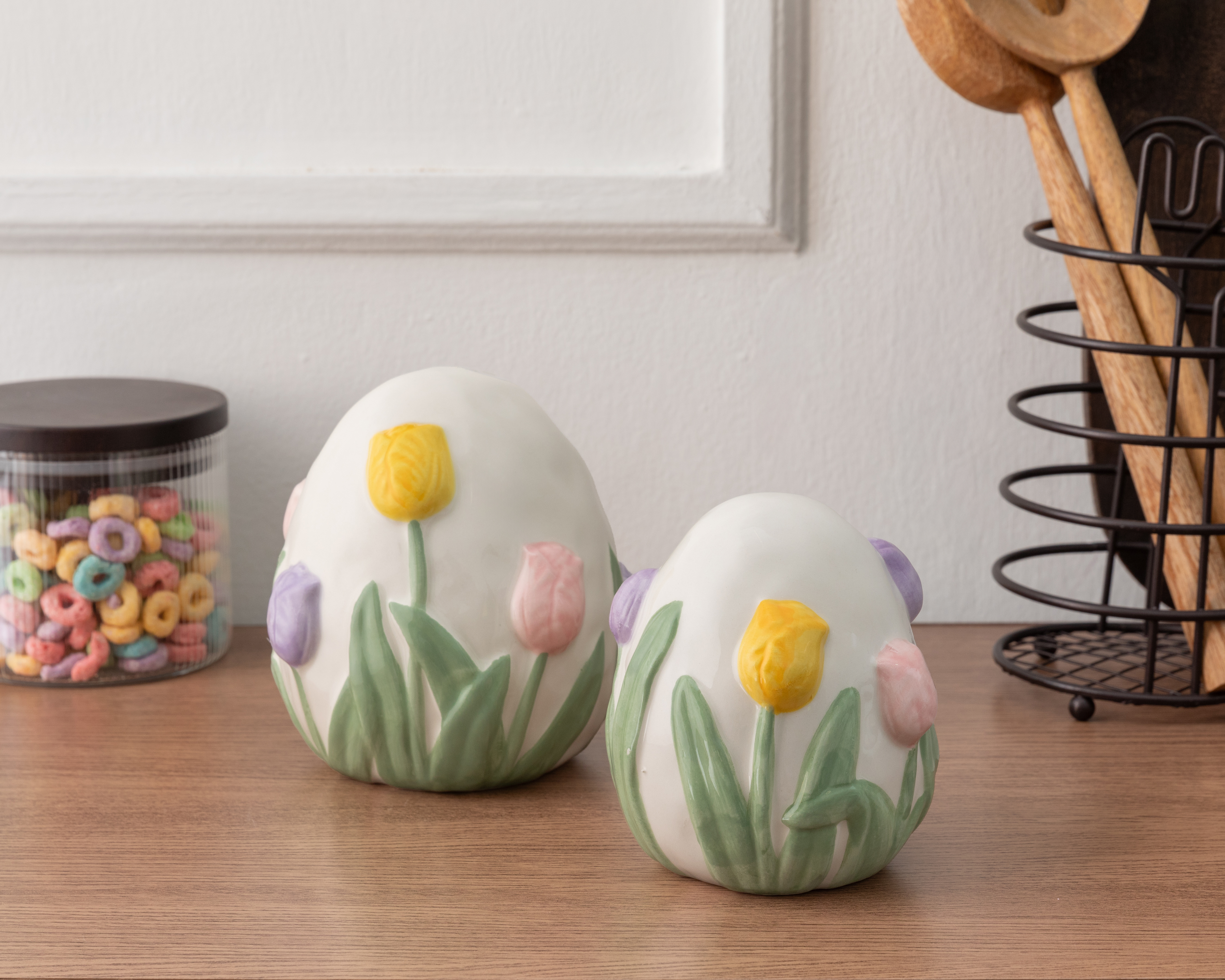 Foto 5 | Foto 5 | Figura Decorativa de Huevo de Pascua Haze de Cerámica