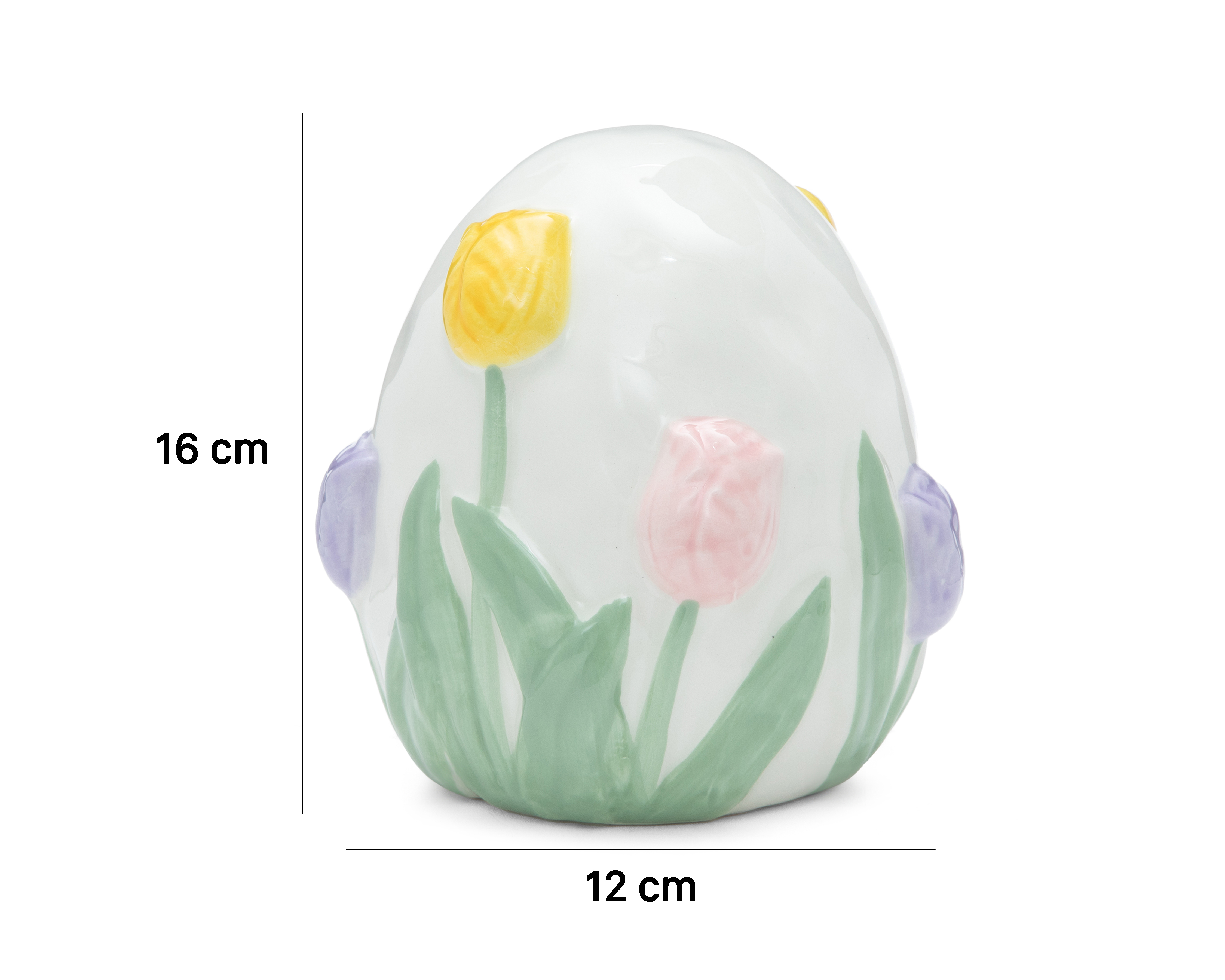 Foto 7 pulgar | Foto 6 | Figura Decorativa de Huevo de Pascua Haze de Cerámica