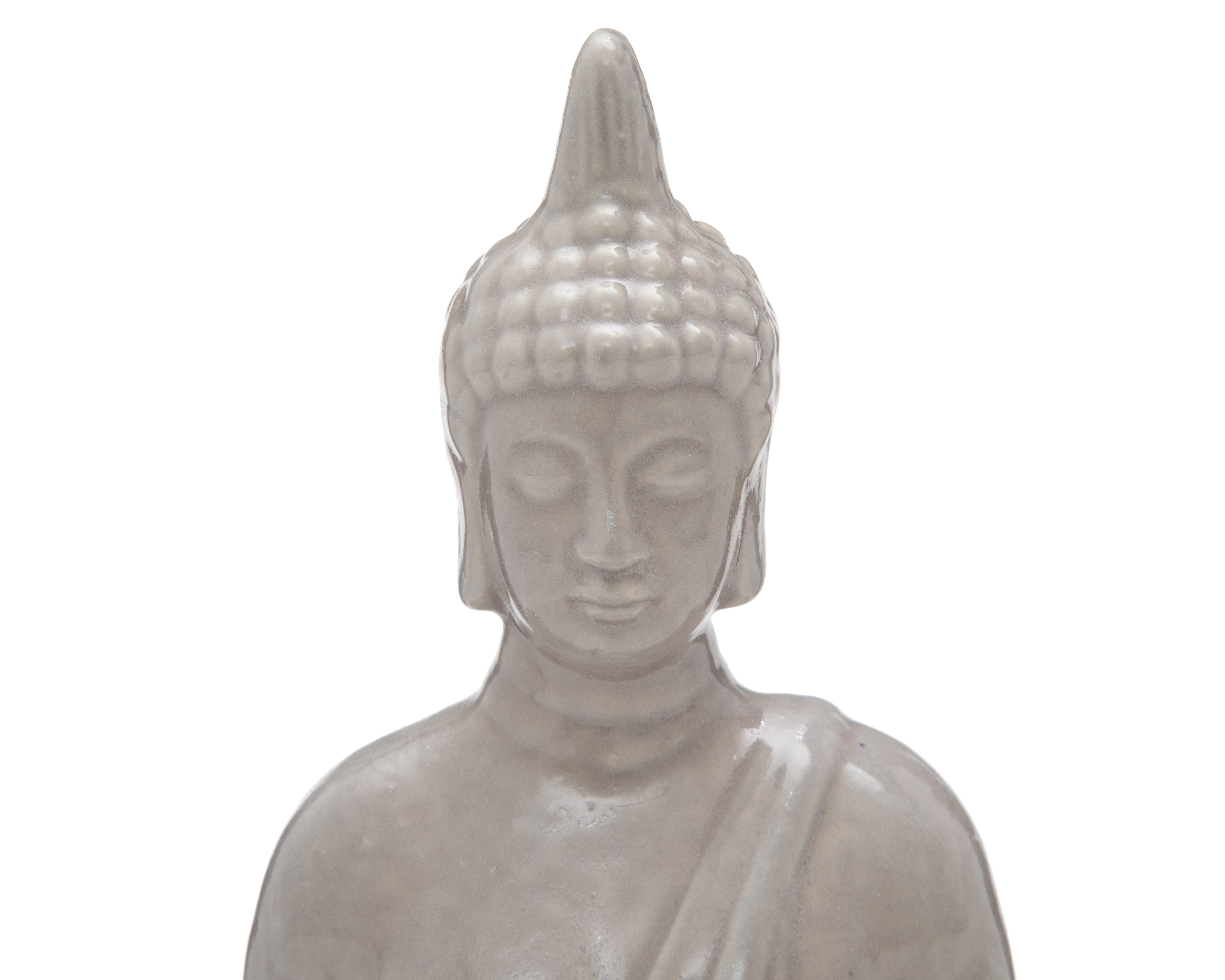 Foto 4 | Foto 4 | Escultura de Buda Elemento de Cerámica