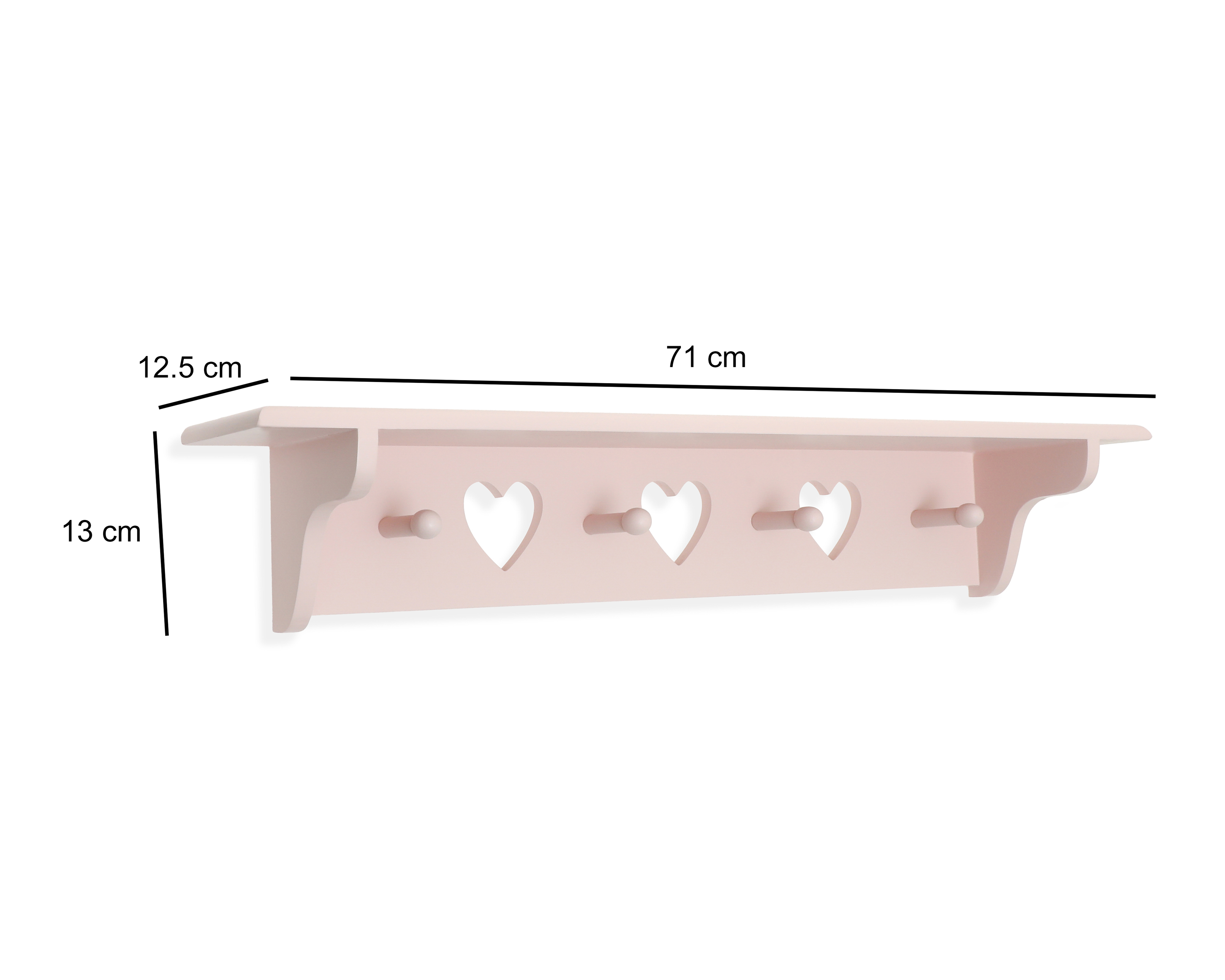 Foto 5 | Foto 5 | Repisa de Madera Starhaus 71 cm