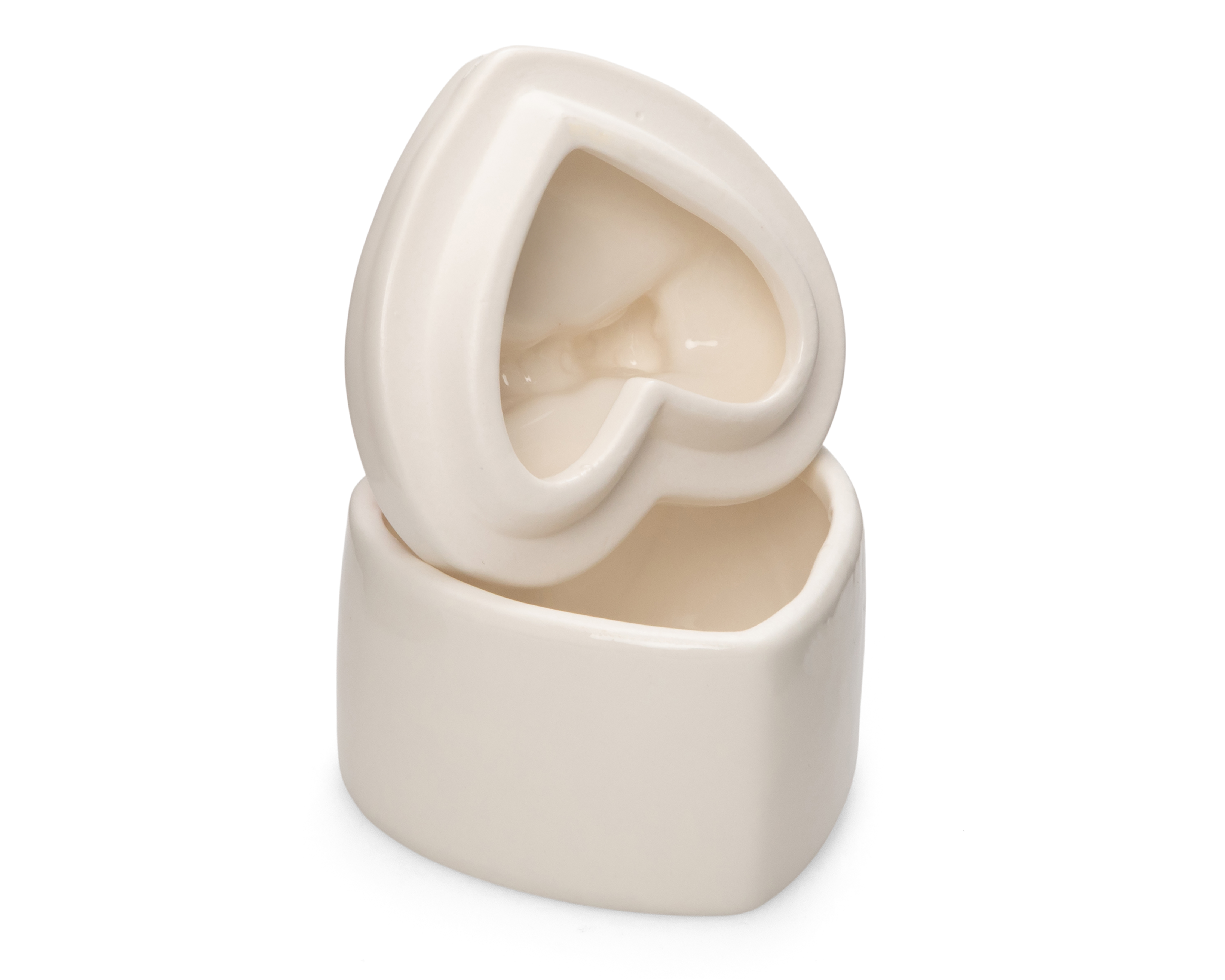 Foto 3 | Foto 3 | Joyero de Cerámica Starhaus Blanco