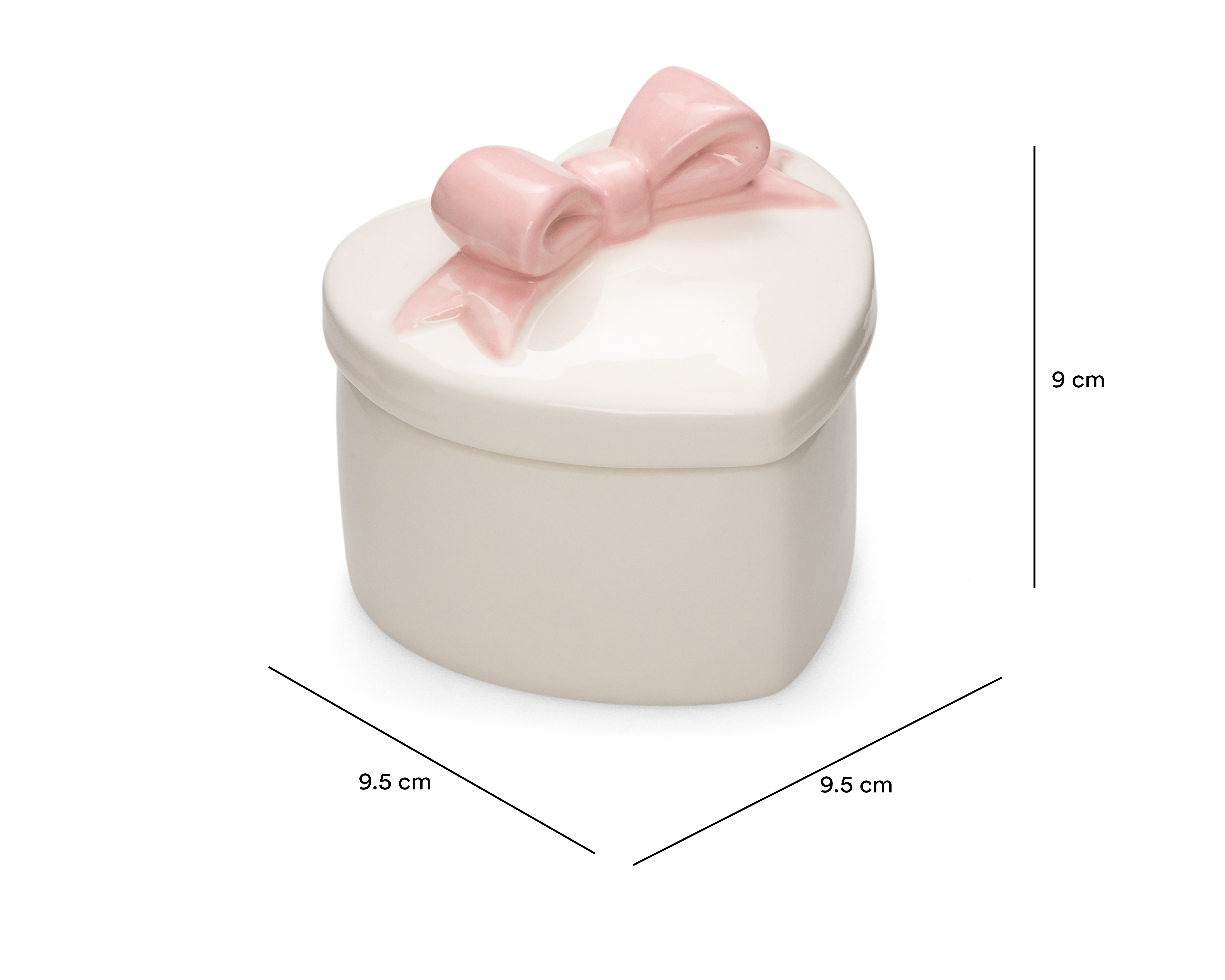 Foto 7 pulgar | Foto 6 | Joyero de Cerámica Starhaus Blanco