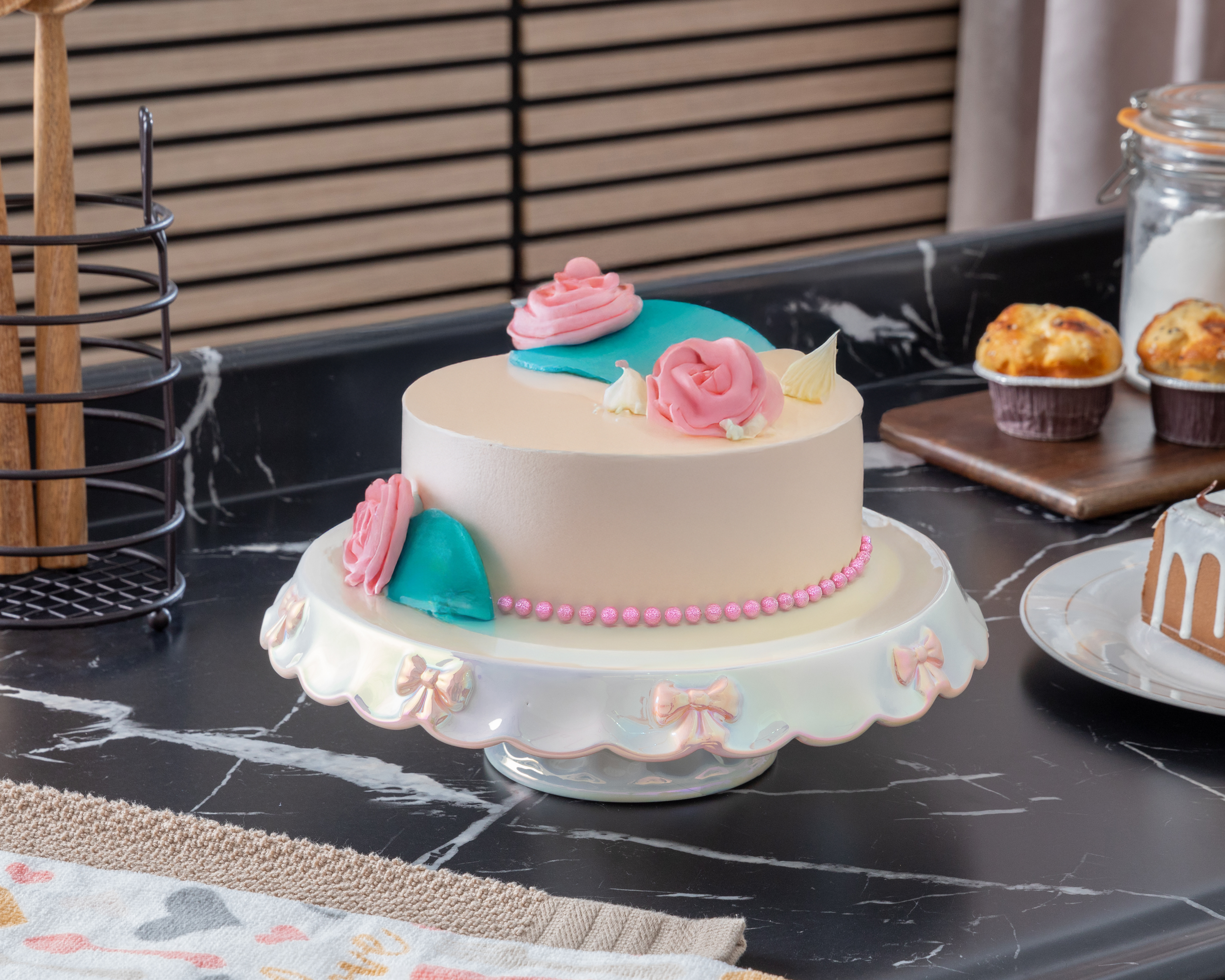 Foto 4 | Foto 4 | Base para Pastel de Cerámica Starhaus