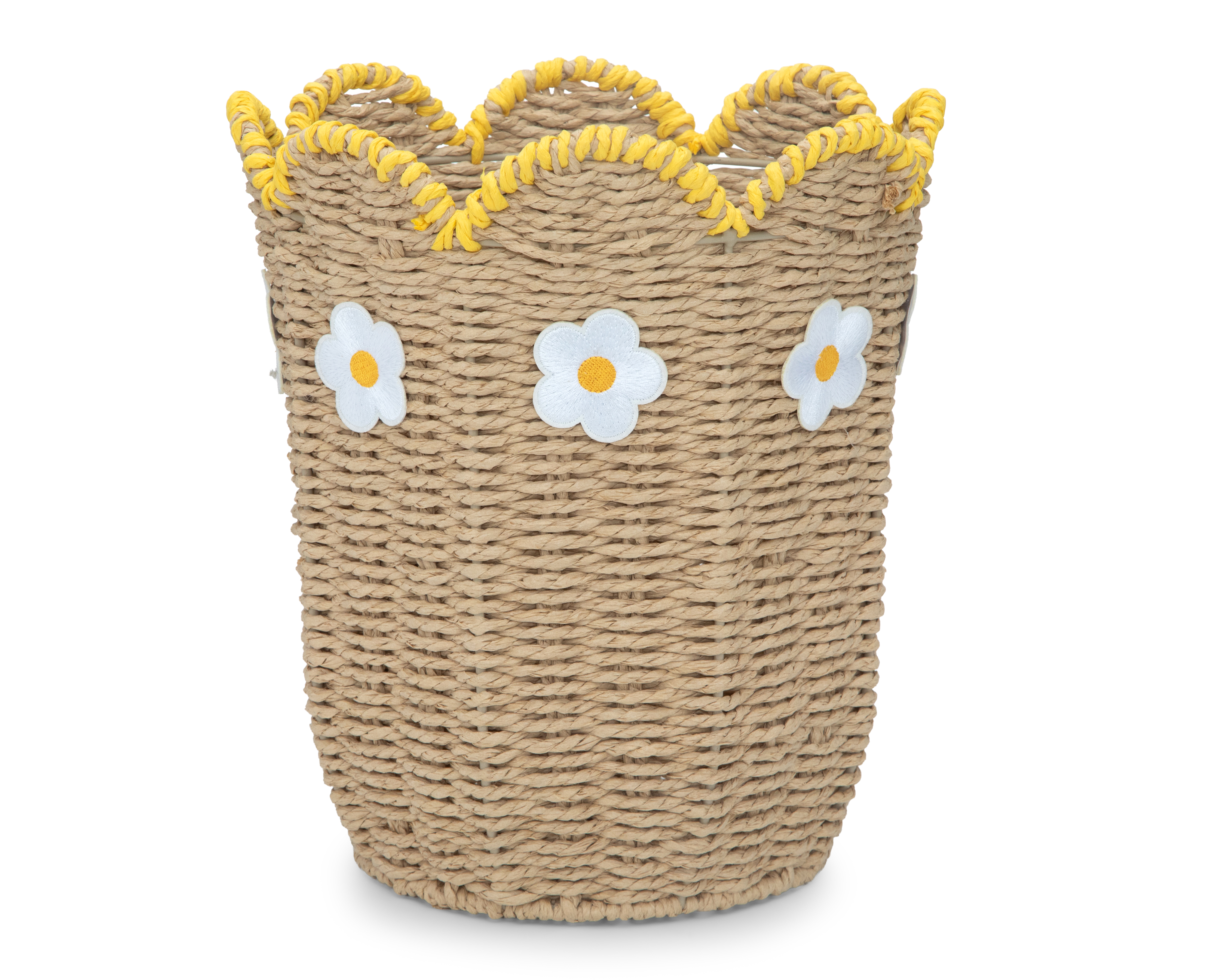 Foto 3 pulgar | Foto 2 | Cesto de Papel Florel Café