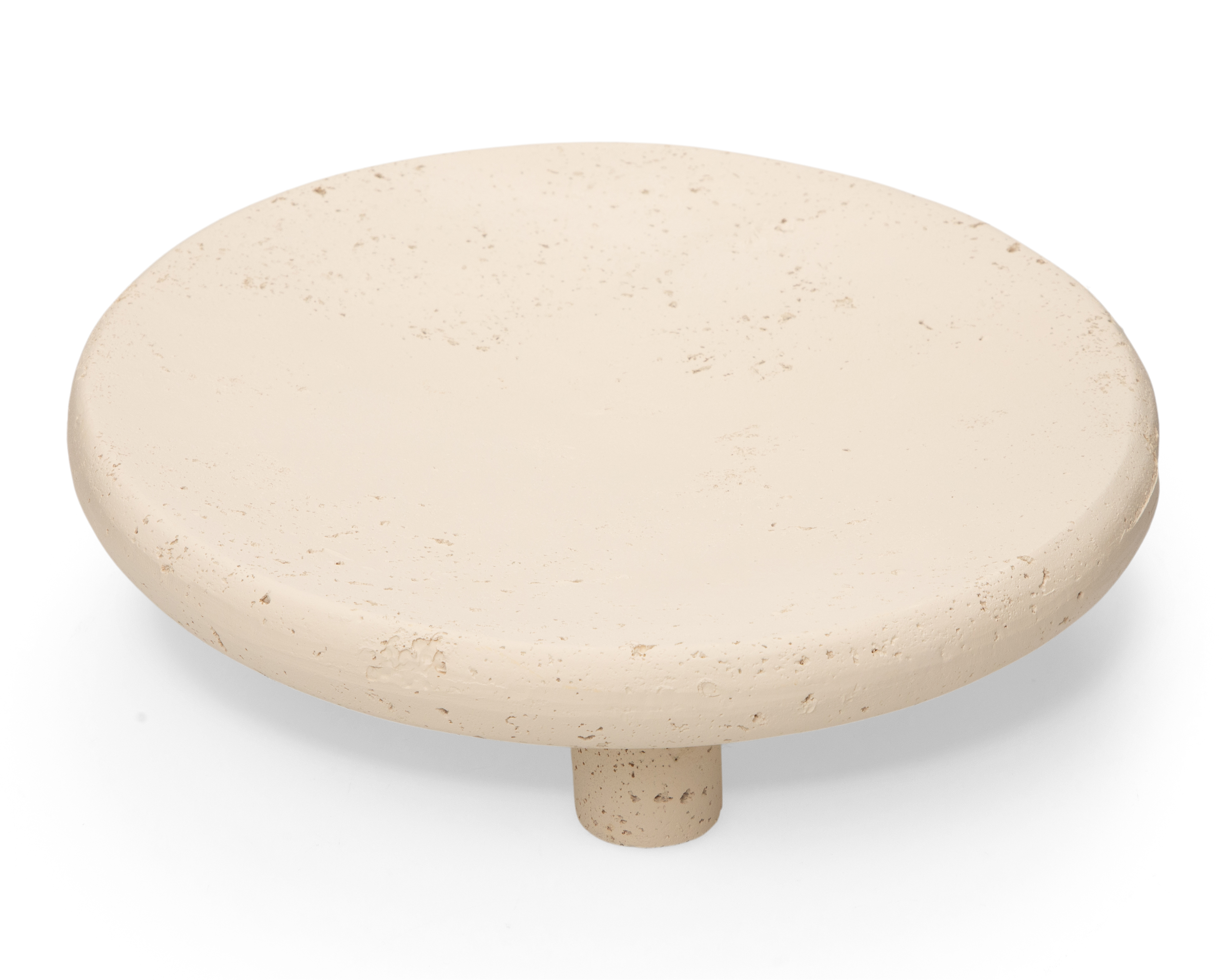 Platón Decorativo Circular Grotte de Resina