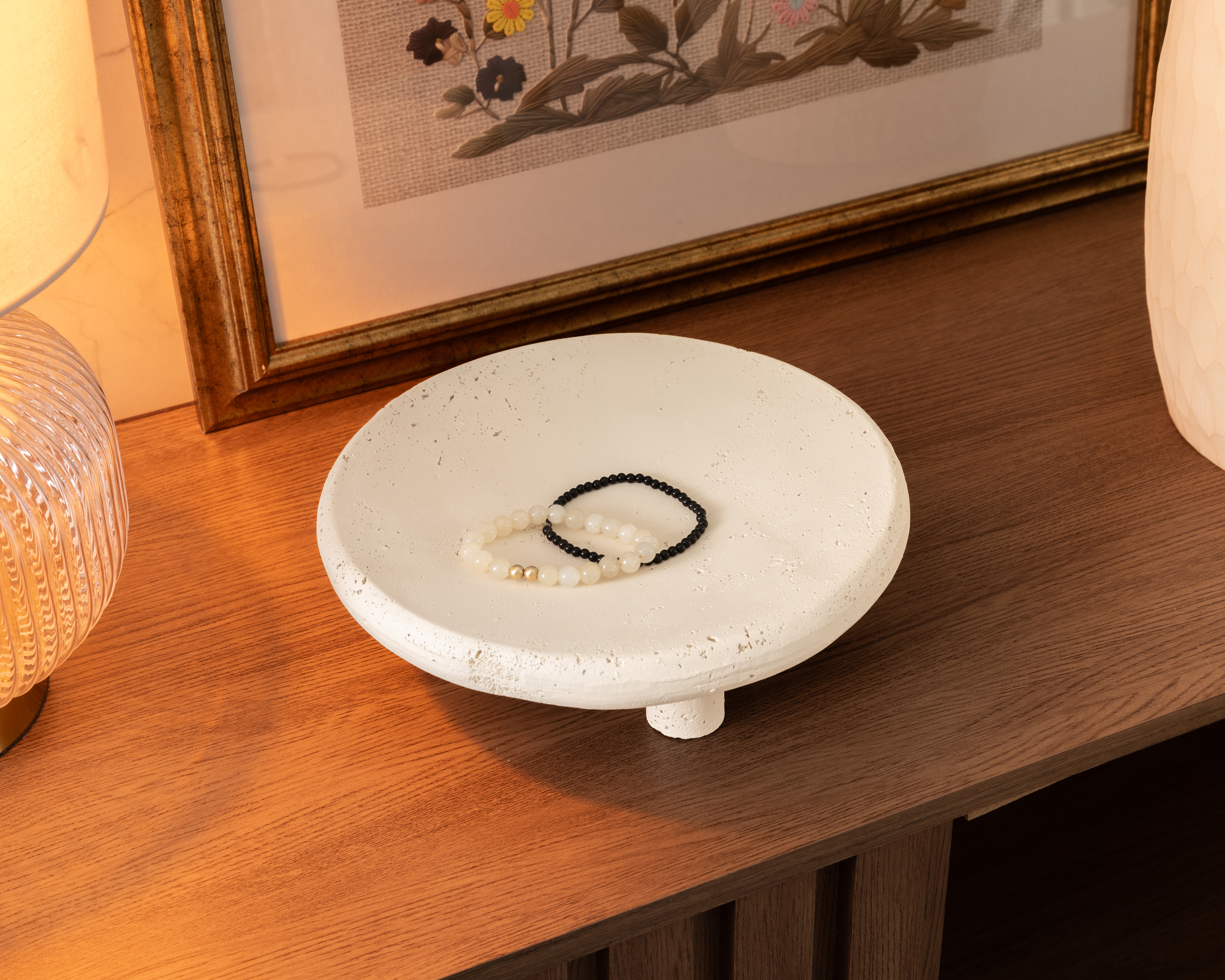 Foto 4 | Foto 4 | Platón Decorativo Circular Grotte de Resina