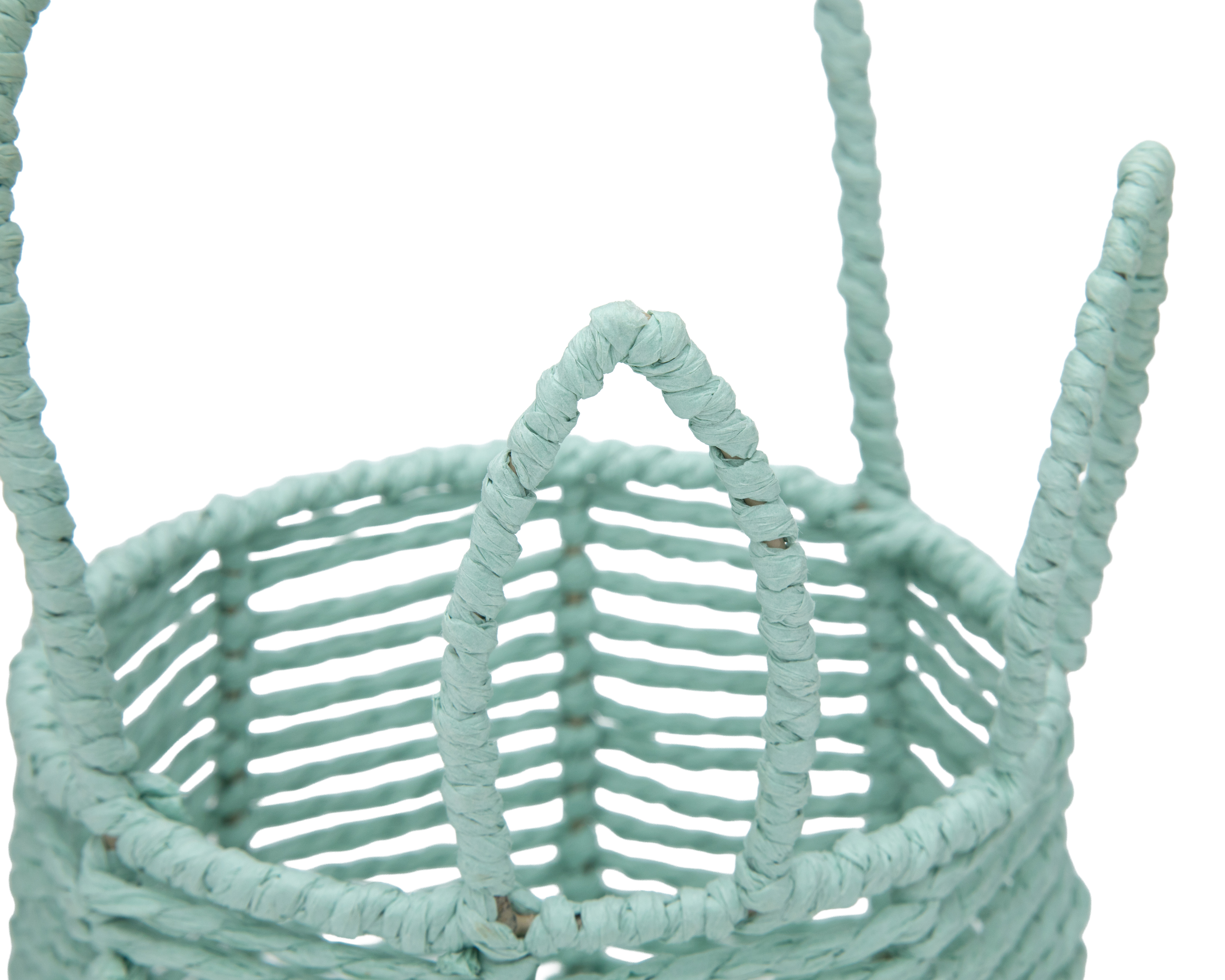 Foto 4 | Foto 4 | Canasta de Papel Pasel Azul