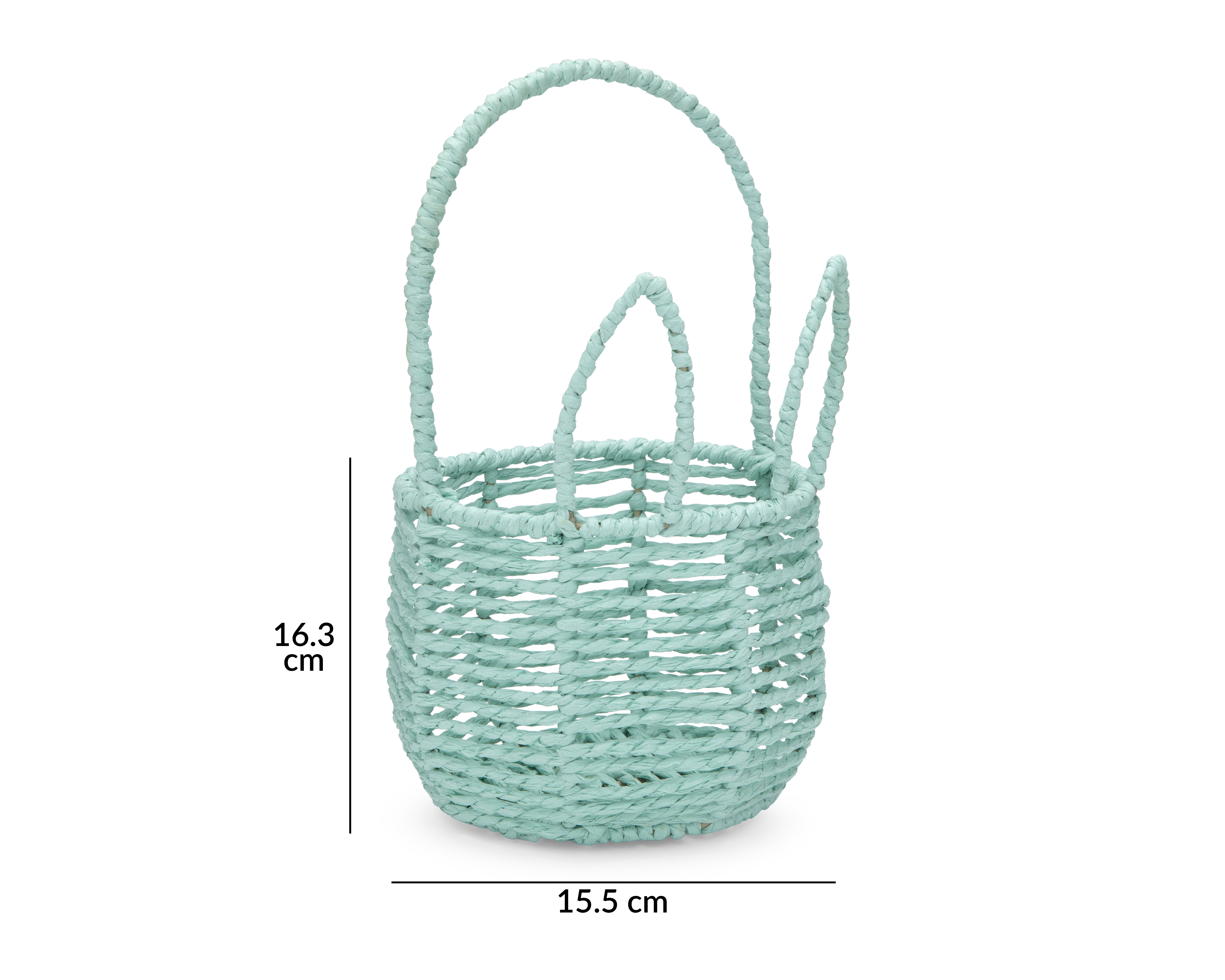 Foto 7 pulgar | Foto 6 | Canasta de Papel Pasel Azul