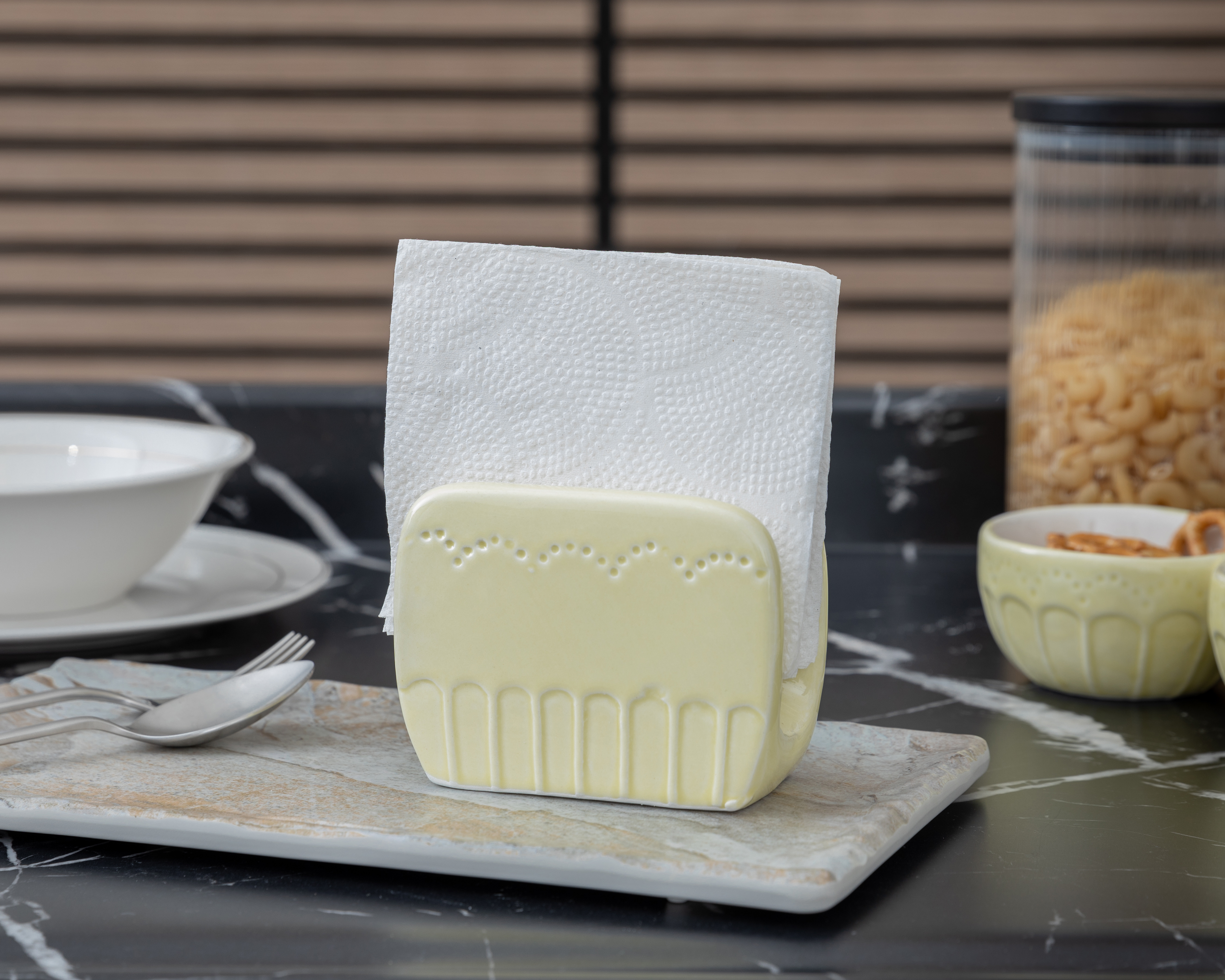 Foto 5 pulgar | Foto 4 | Servilletero de Cerámica Starhaus Cowan