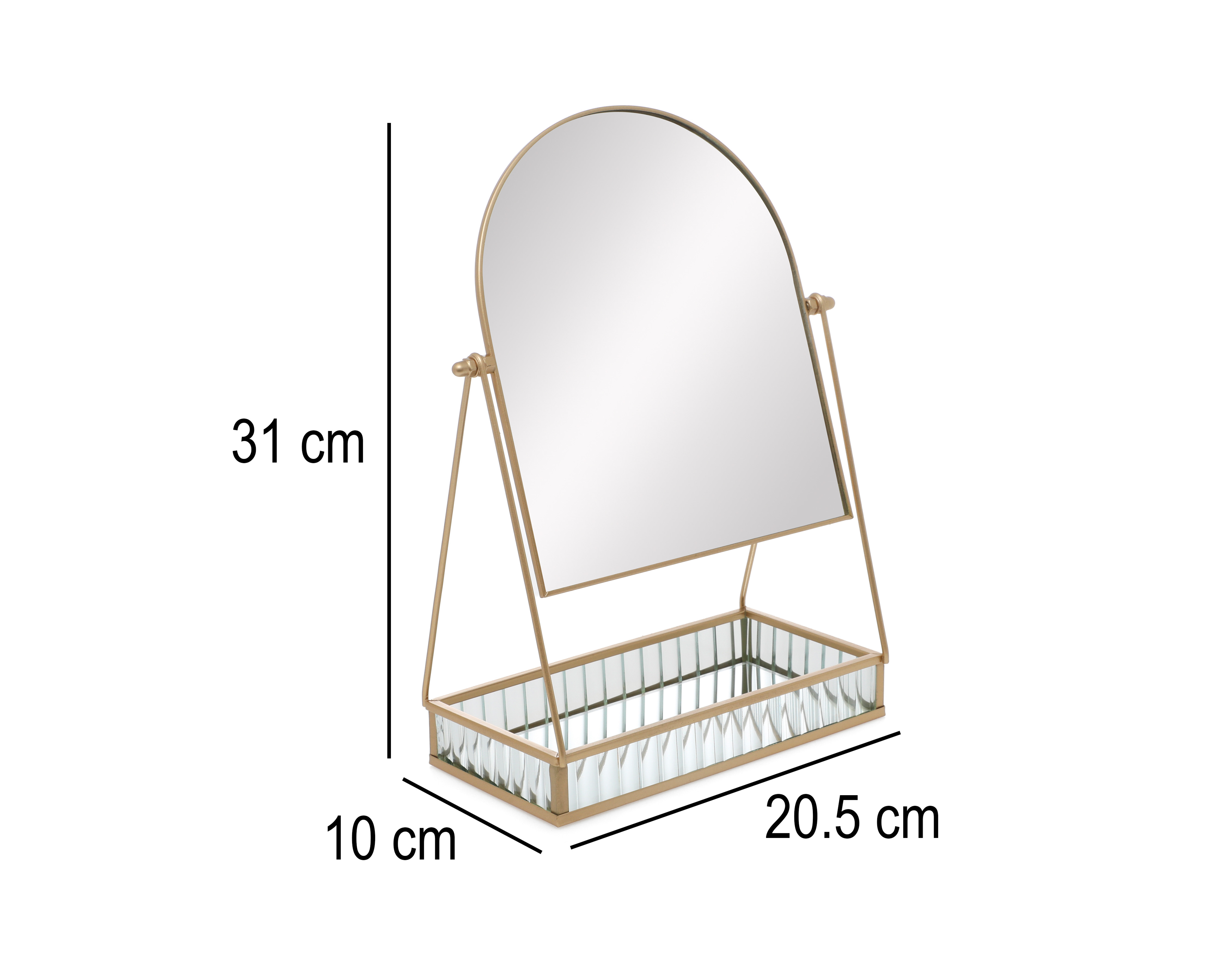 Foto 5 | Foto 5 | Espejo de Arco Morion 20.5 x 31 cm