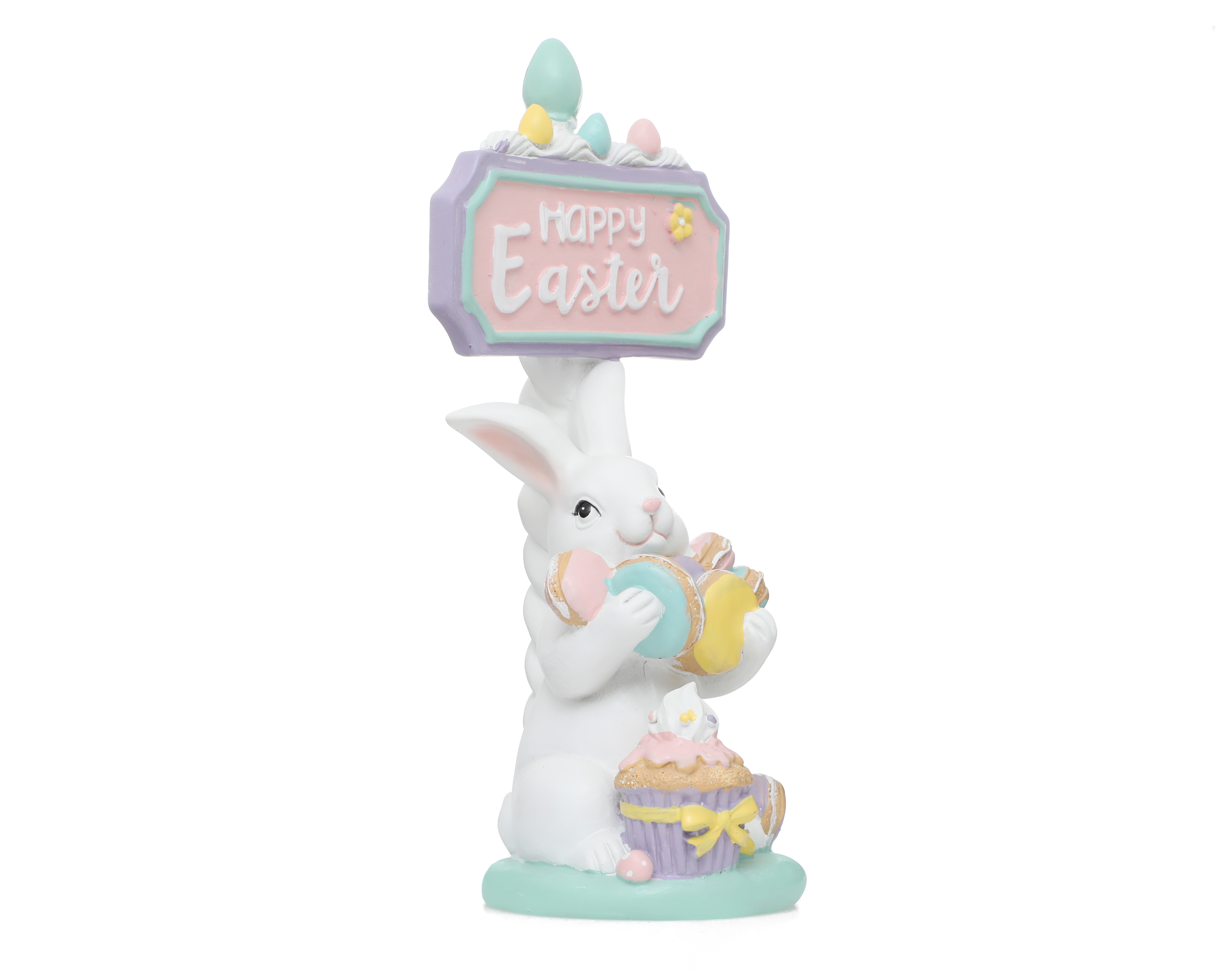 Foto 2 pulgar | Foto 1 | Escultura de Conejo de Pascua Zaza de Poliresina