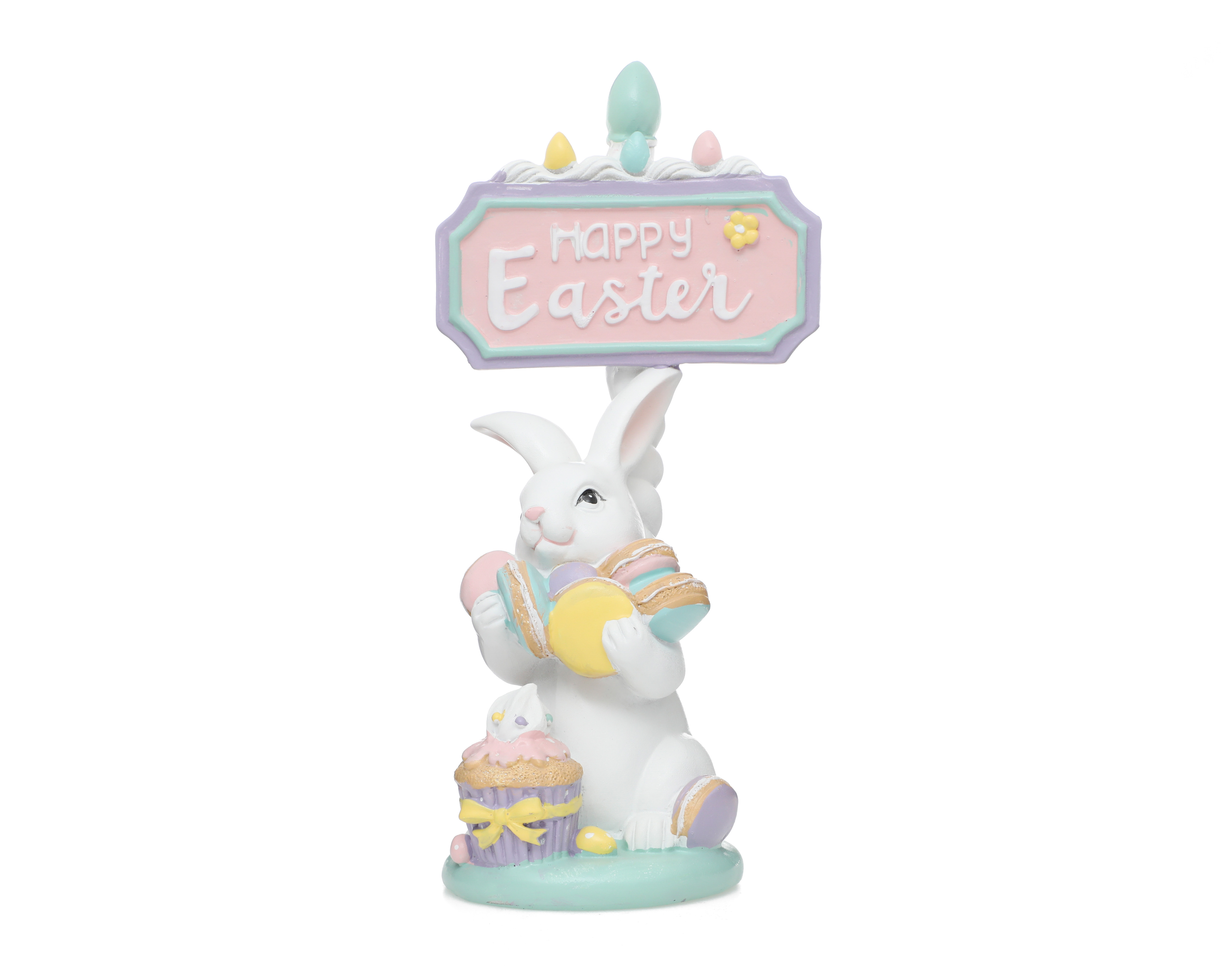 Foto 3 pulgar | Foto 2 | Escultura de Conejo de Pascua Zaza de Poliresina