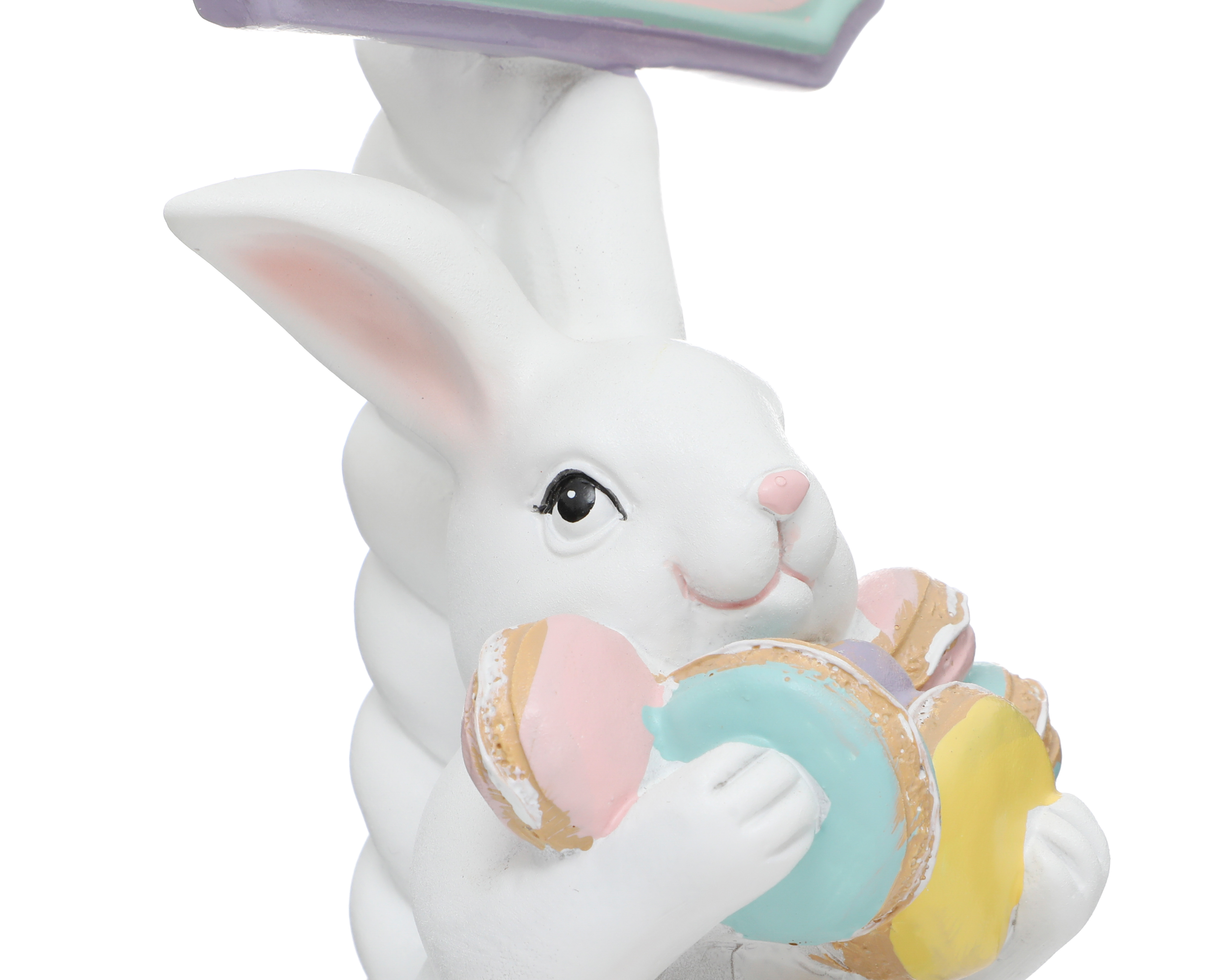 Foto 4 | Foto 4 | Escultura de Conejo de Pascua Zaza de Poliresina