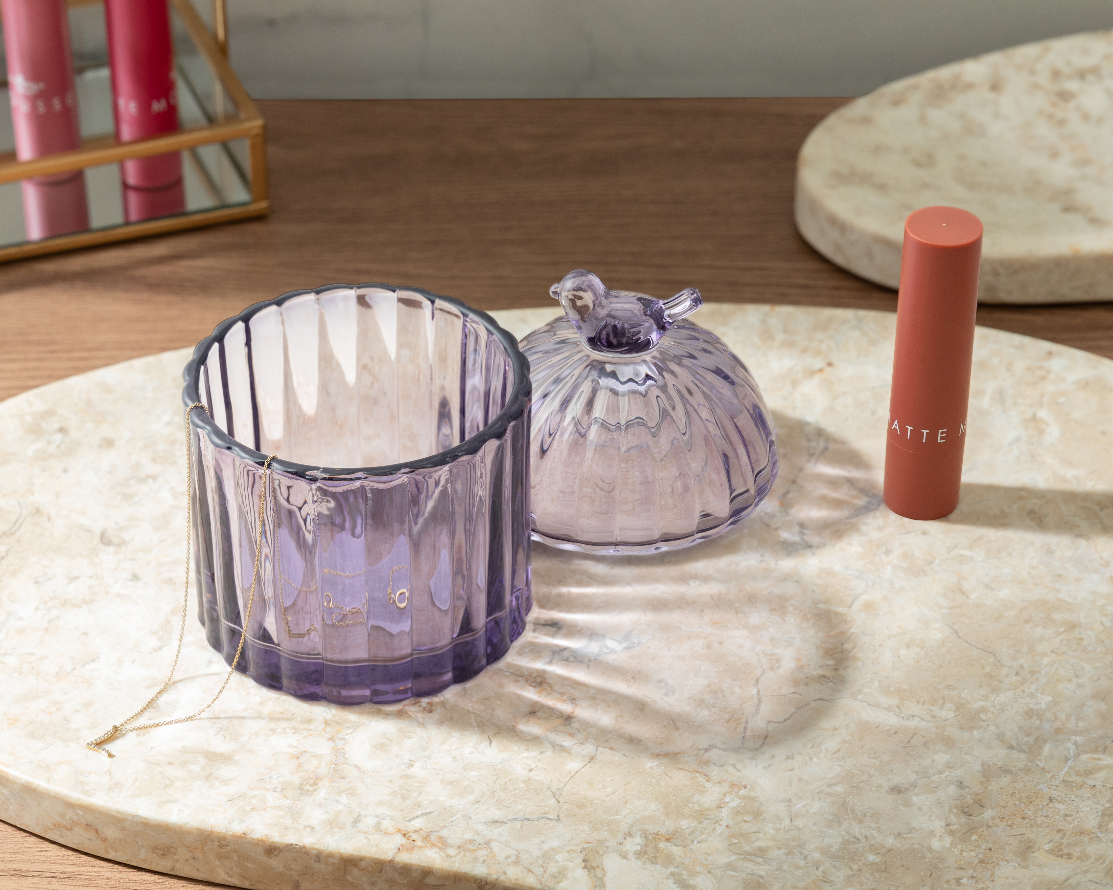 Foto 6 pulgar | Foto 5 | Joyero Starhaus Morado