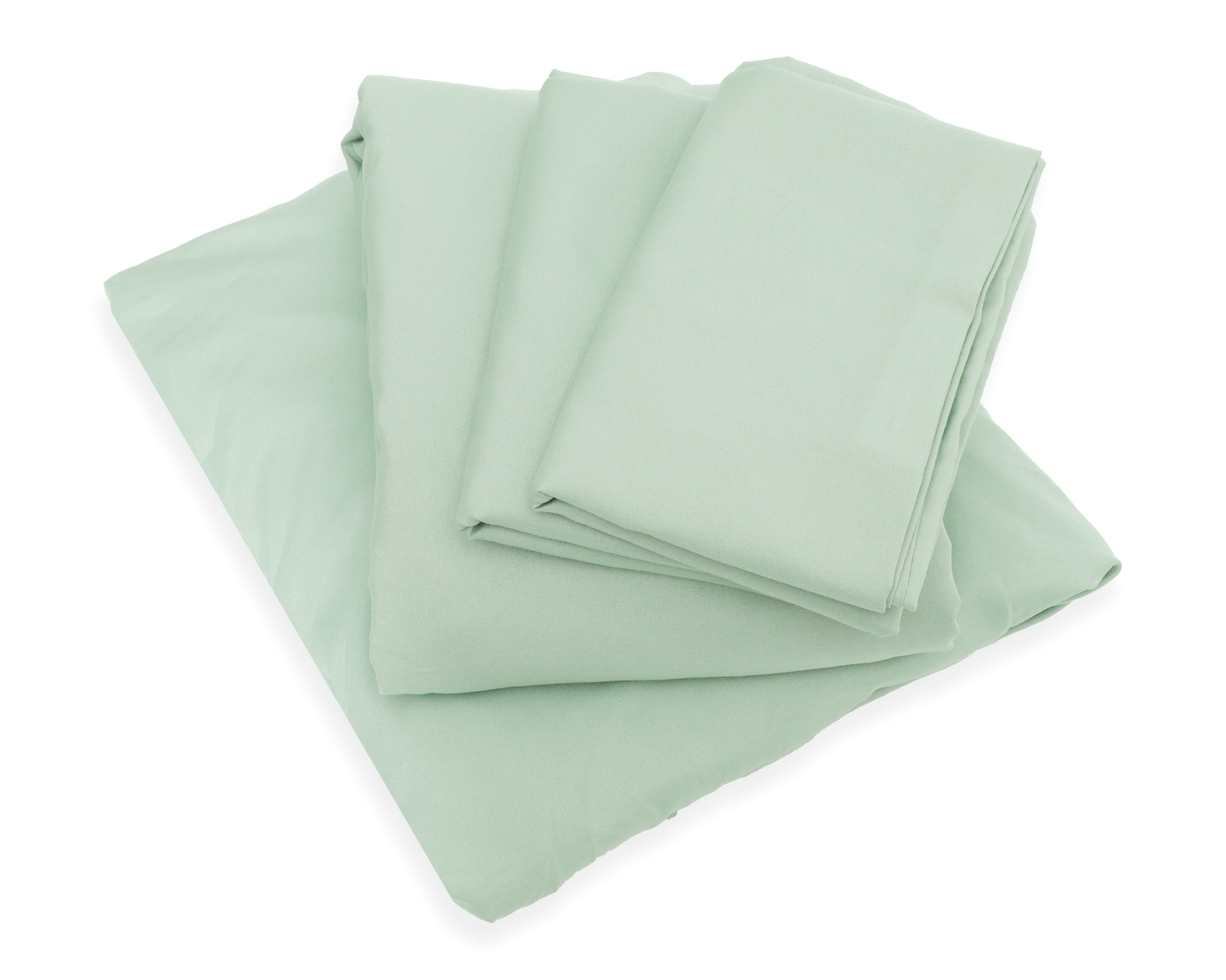 Foto 2 | Foto 2 | Sábana Matrimonial con Fundas para Almohada Starhaus Stevie Verde 4 Piezas
