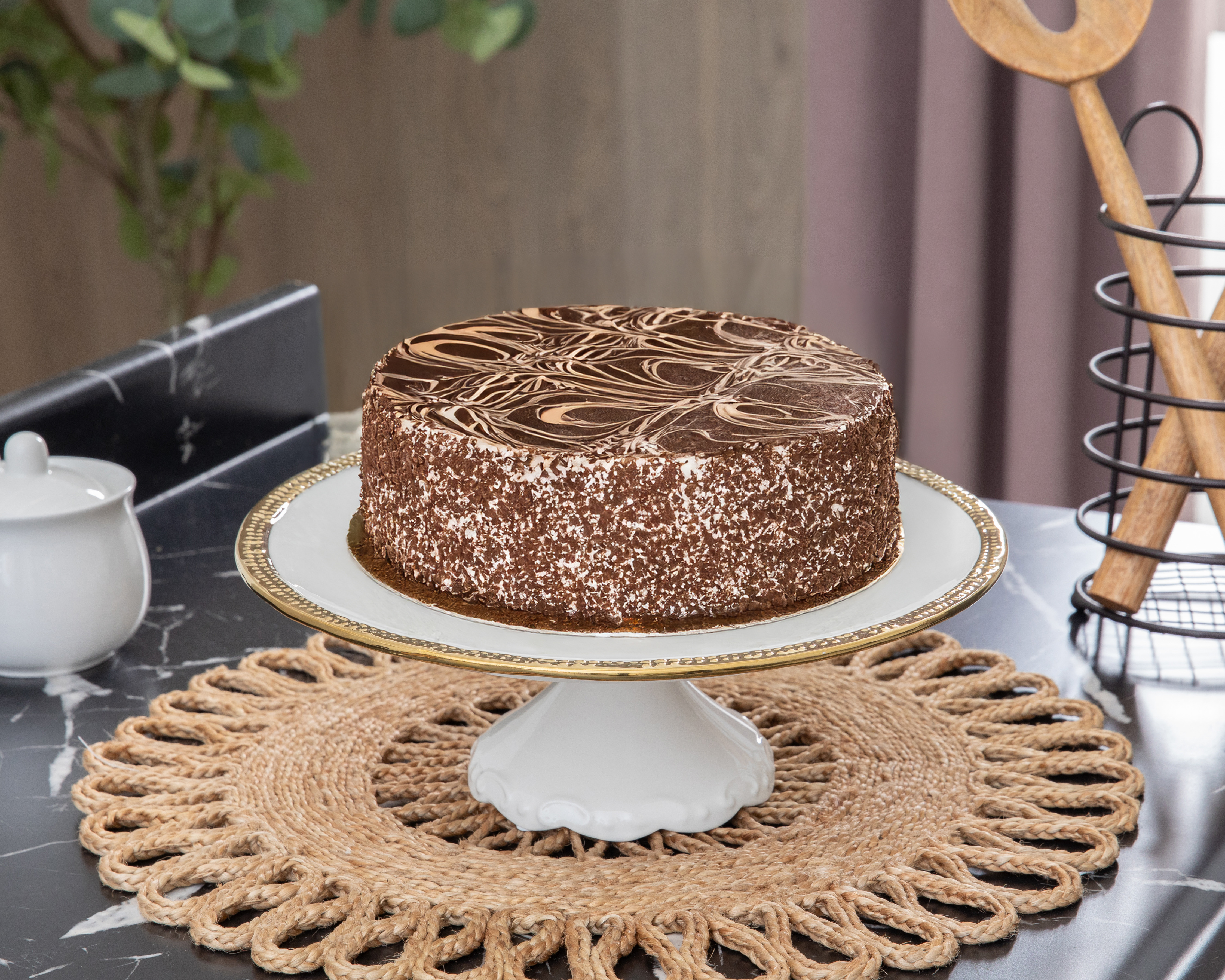 Foto 4 | Foto 4 | Platón Decorativo Burdeos de Cerámica